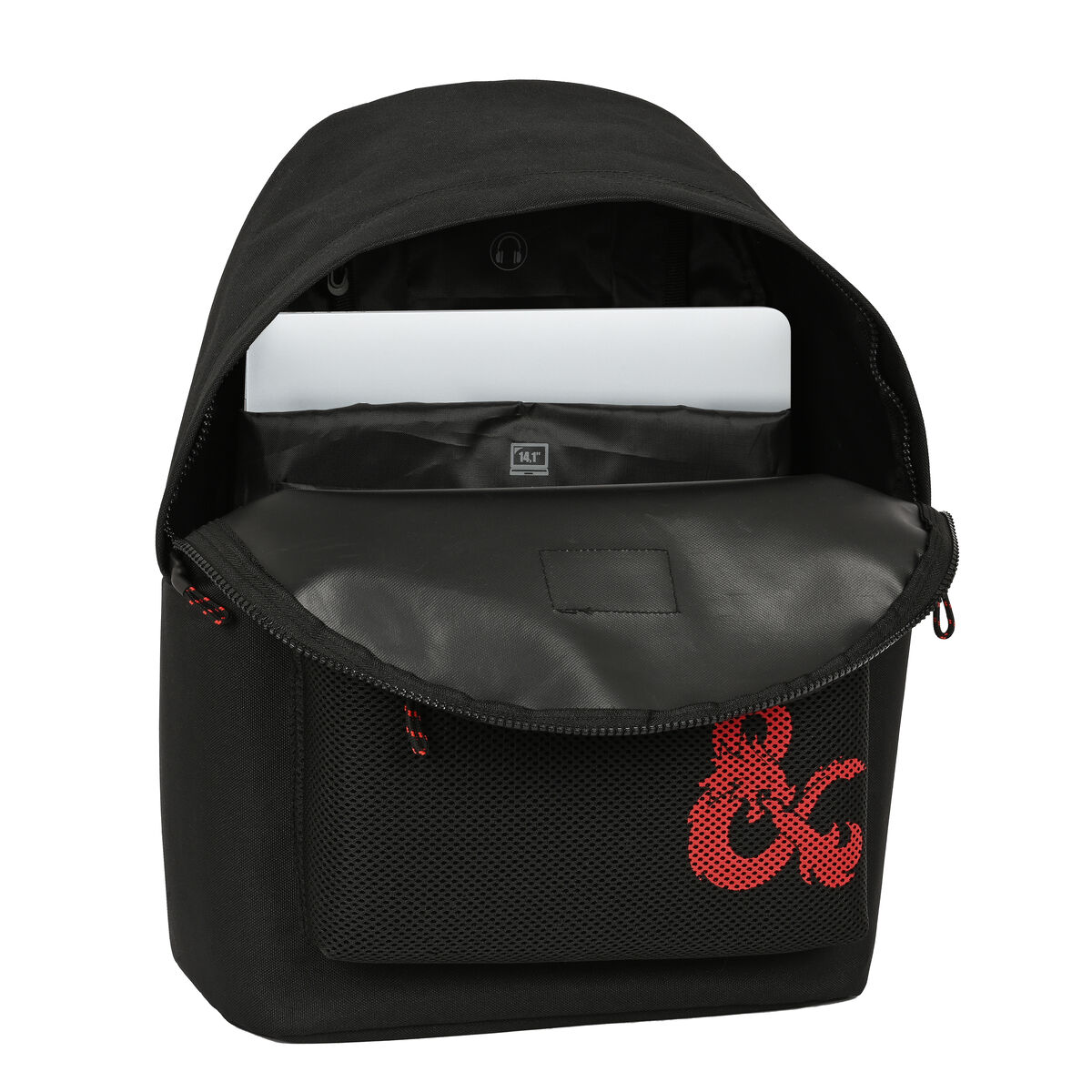 Mochila Escolar Dungeons & Dragons   31 x 41 x 16 cm Negro