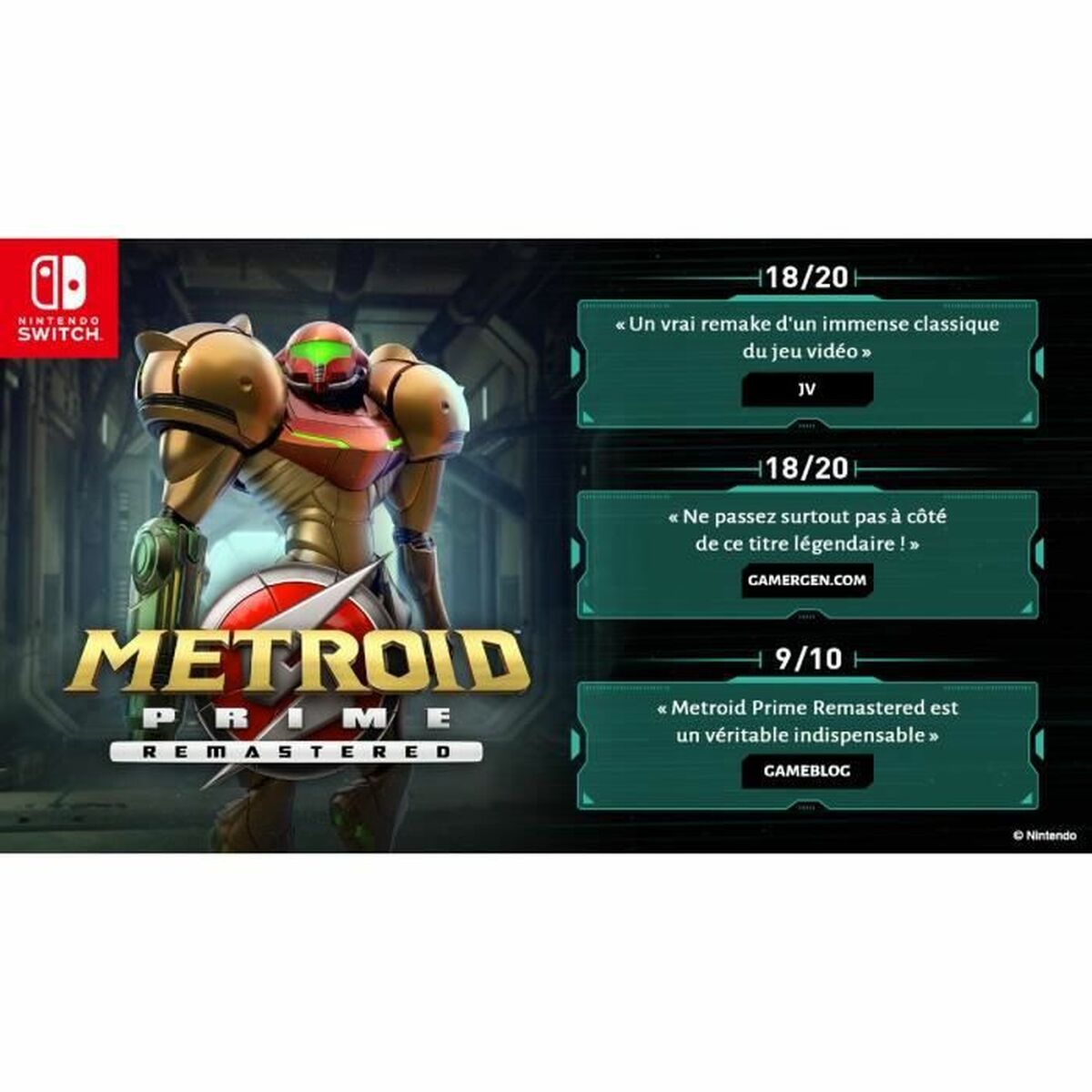Videojuego para Switch Nintendo Metroid Prime Remastered 
