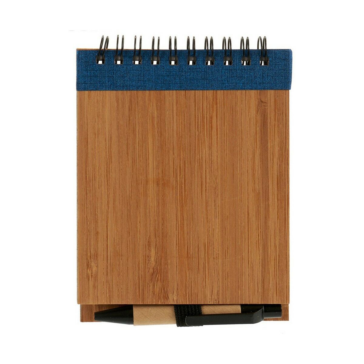 Libreta de Anillas con Bolígrafo Pincello 1 x 10 x 13 cm Bambú (24 Unidades)