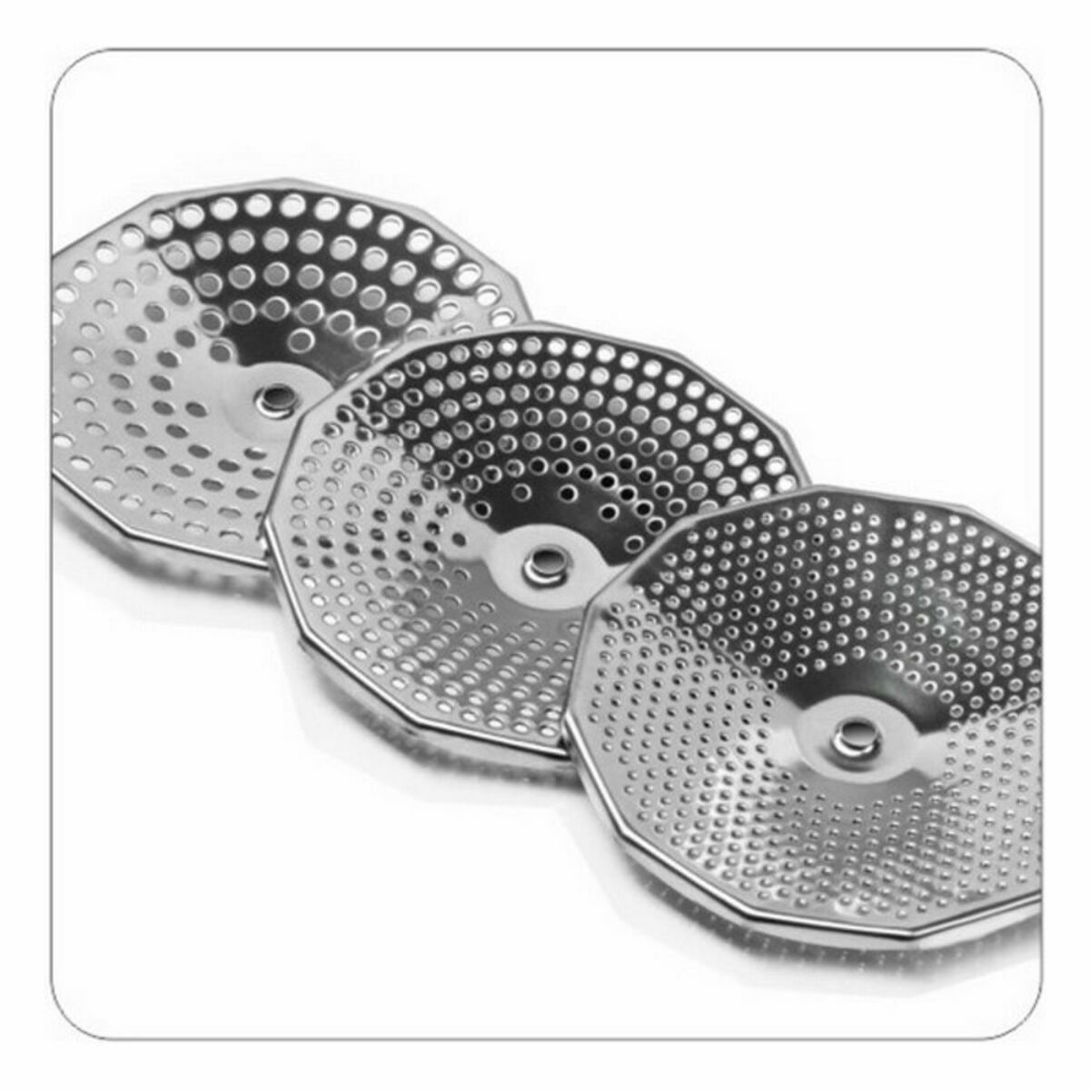 Pasapurés Haeger VM-25W.001A Blanco Acero Inoxidable Plástico