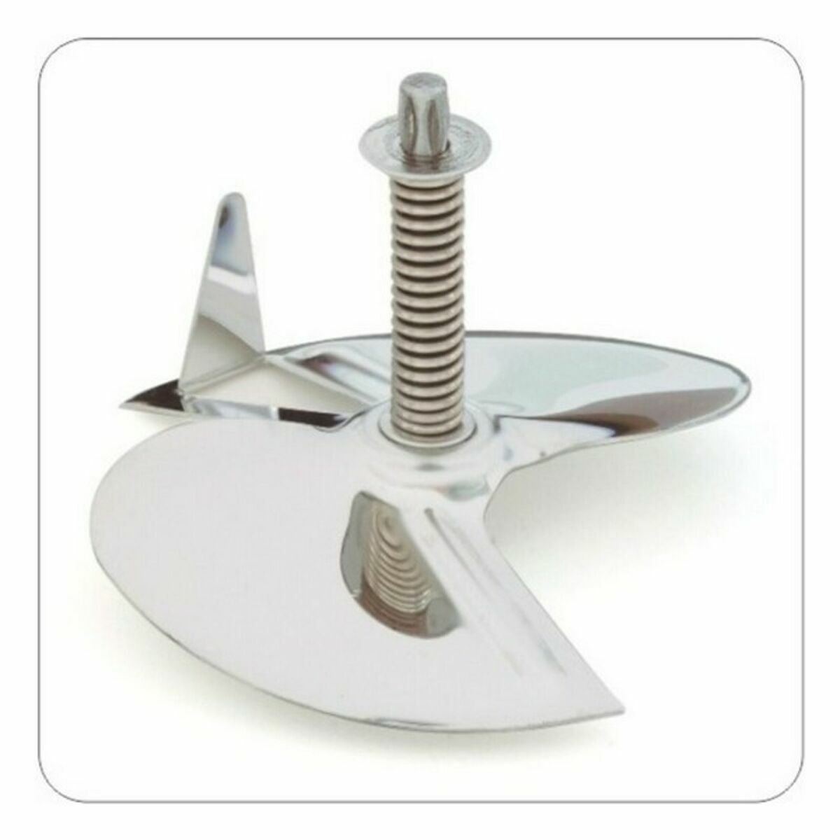 Pasapurés Haeger VM-25W.001A Blanco Acero Inoxidable Plástico