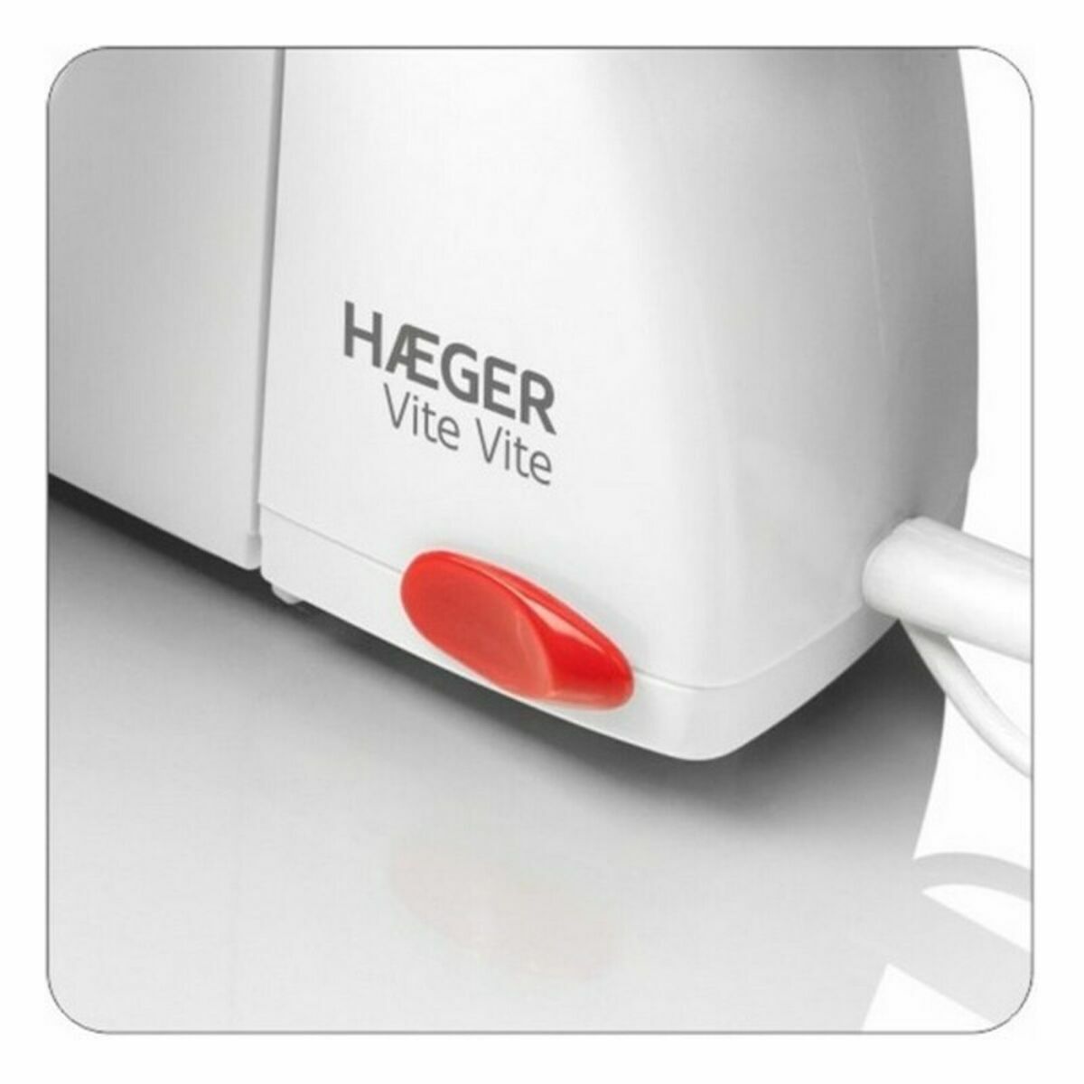 Pasapurés Haeger VM-25W.001A Blanco Acero Inoxidable Plástico