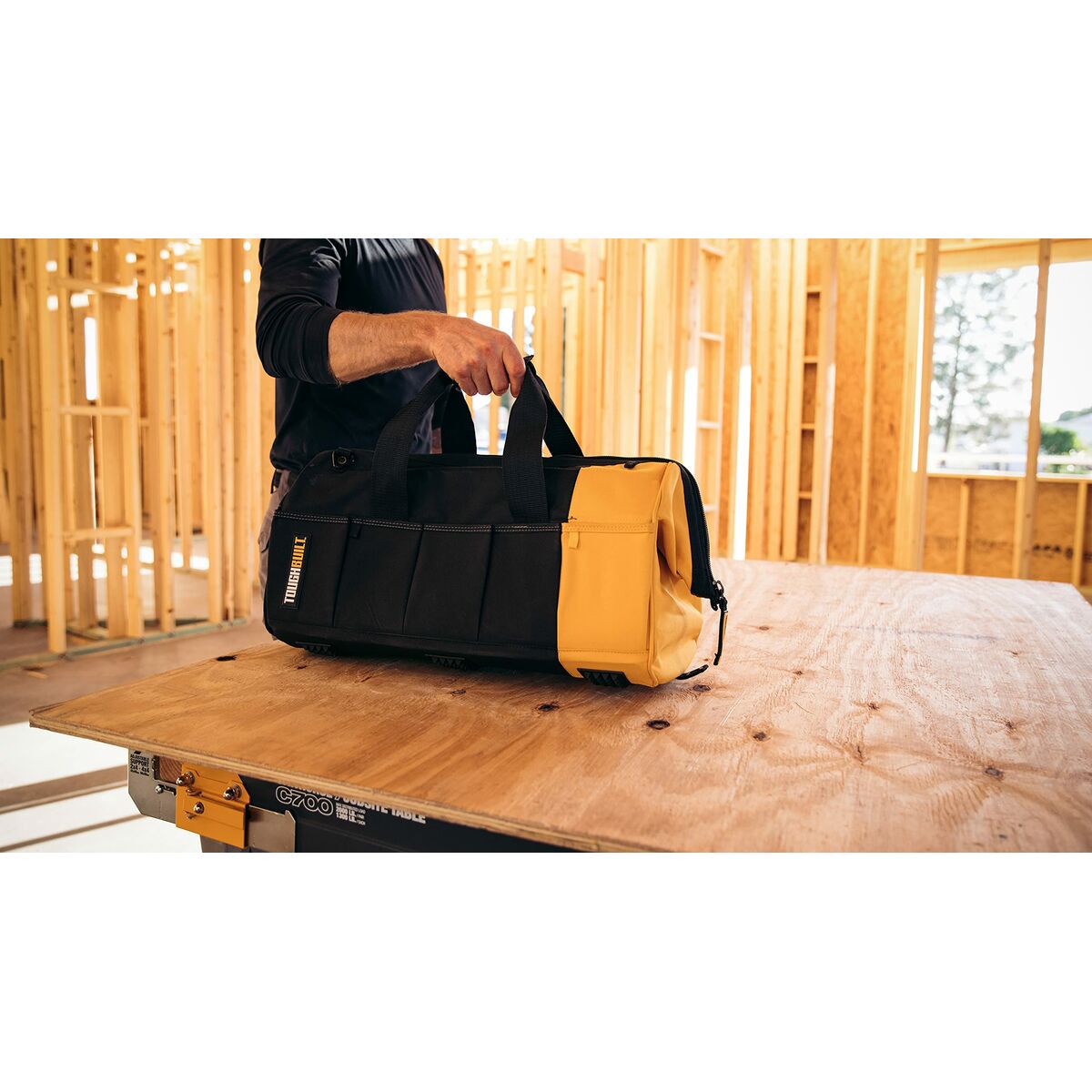 Bolsa de herramientas Toughbuilt Massive Mouth tb-60-20 50 cm