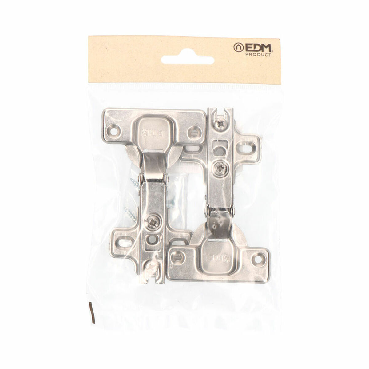 Bisagra EDM 85644 BC02 Acero 35 mm