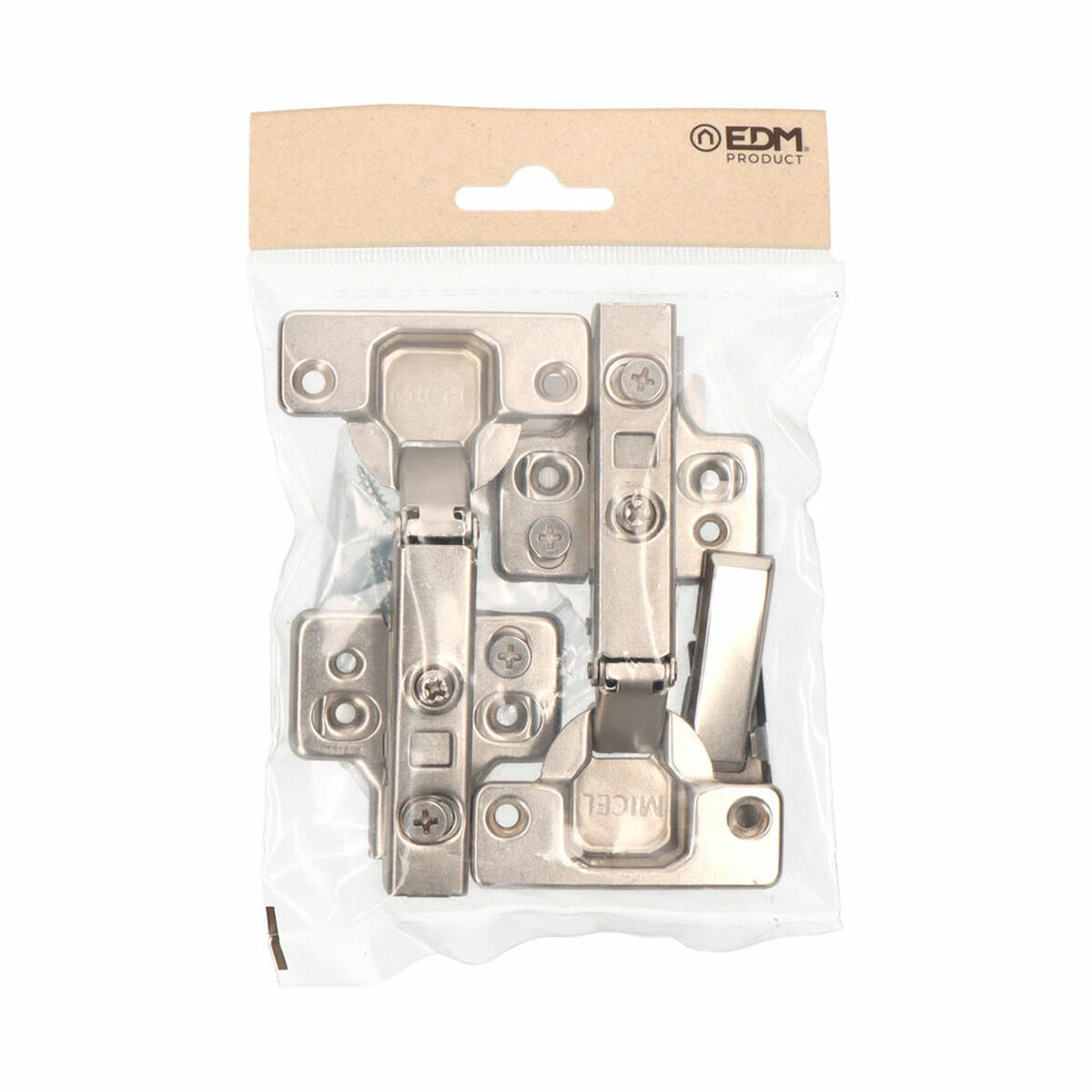 Bisagra EDM 85650 BC05 Acero 35 mm Pistón