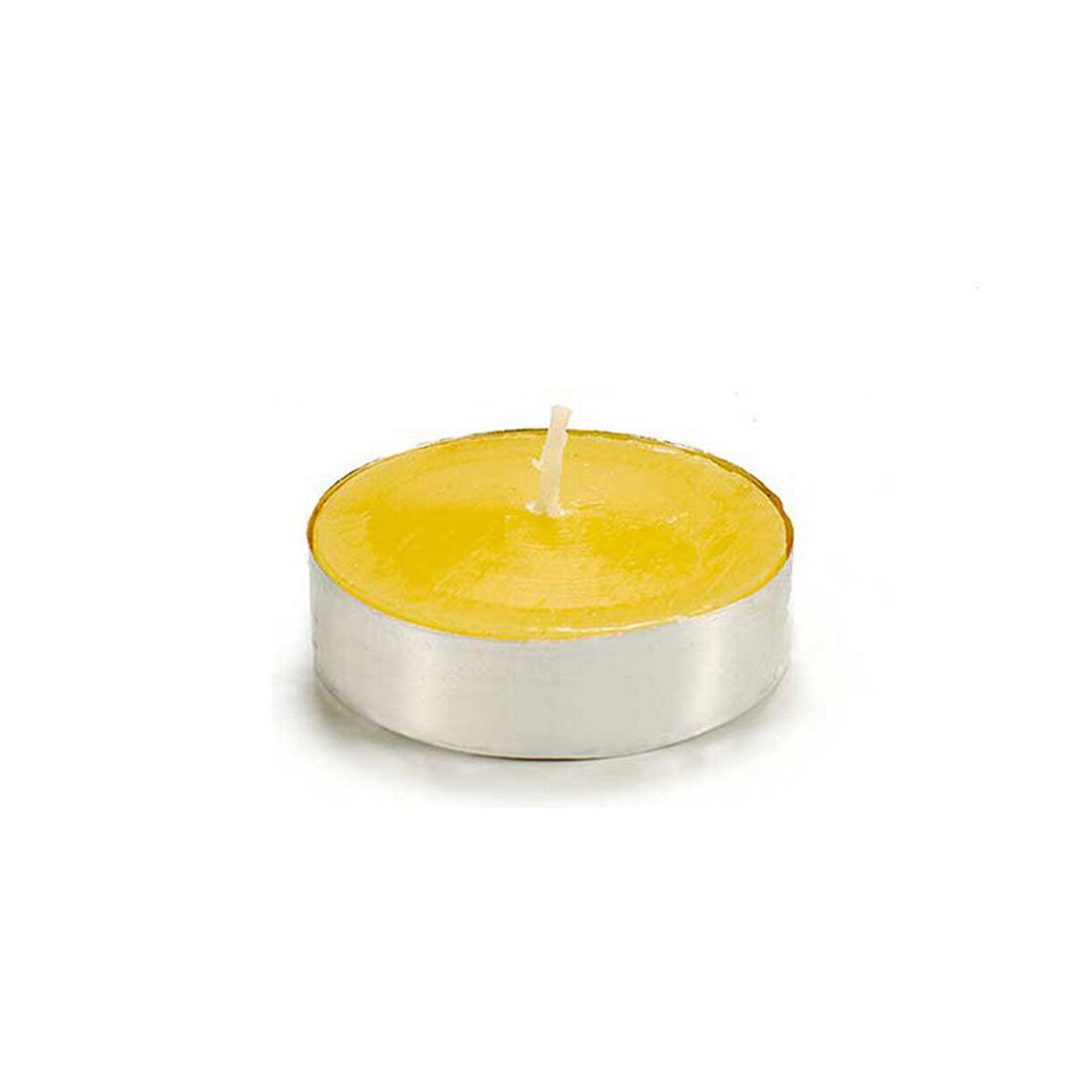 Set de Velas Ibergarden Amarillo Cera Citronela (12 Unidades) (24 Unidades)