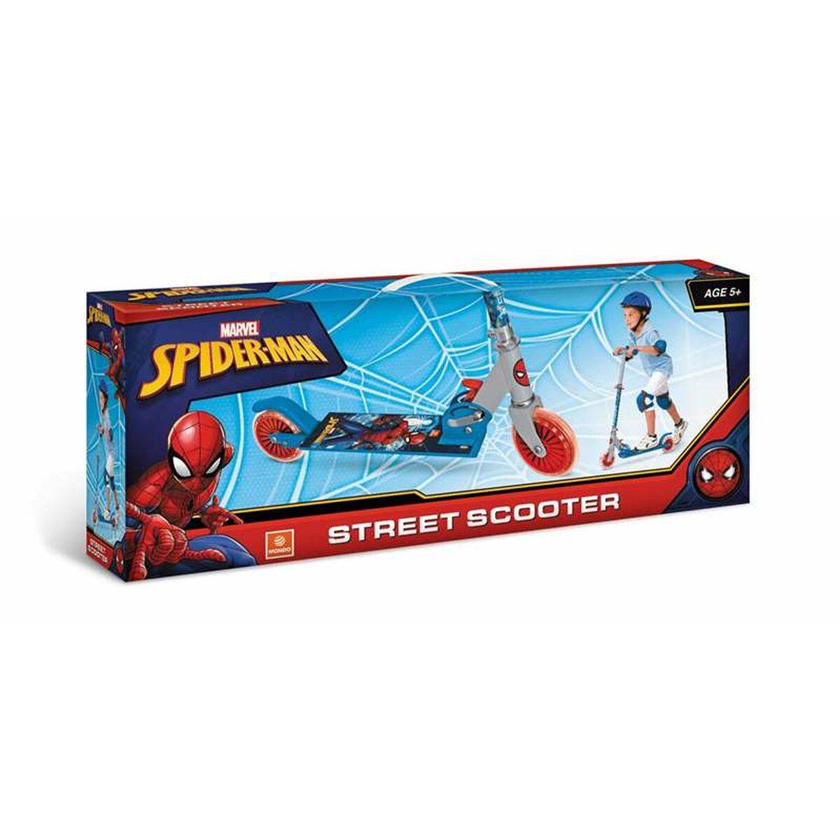 Patinete Spider-Man Aluminio 80 x 55,5 x 9,5 cm
