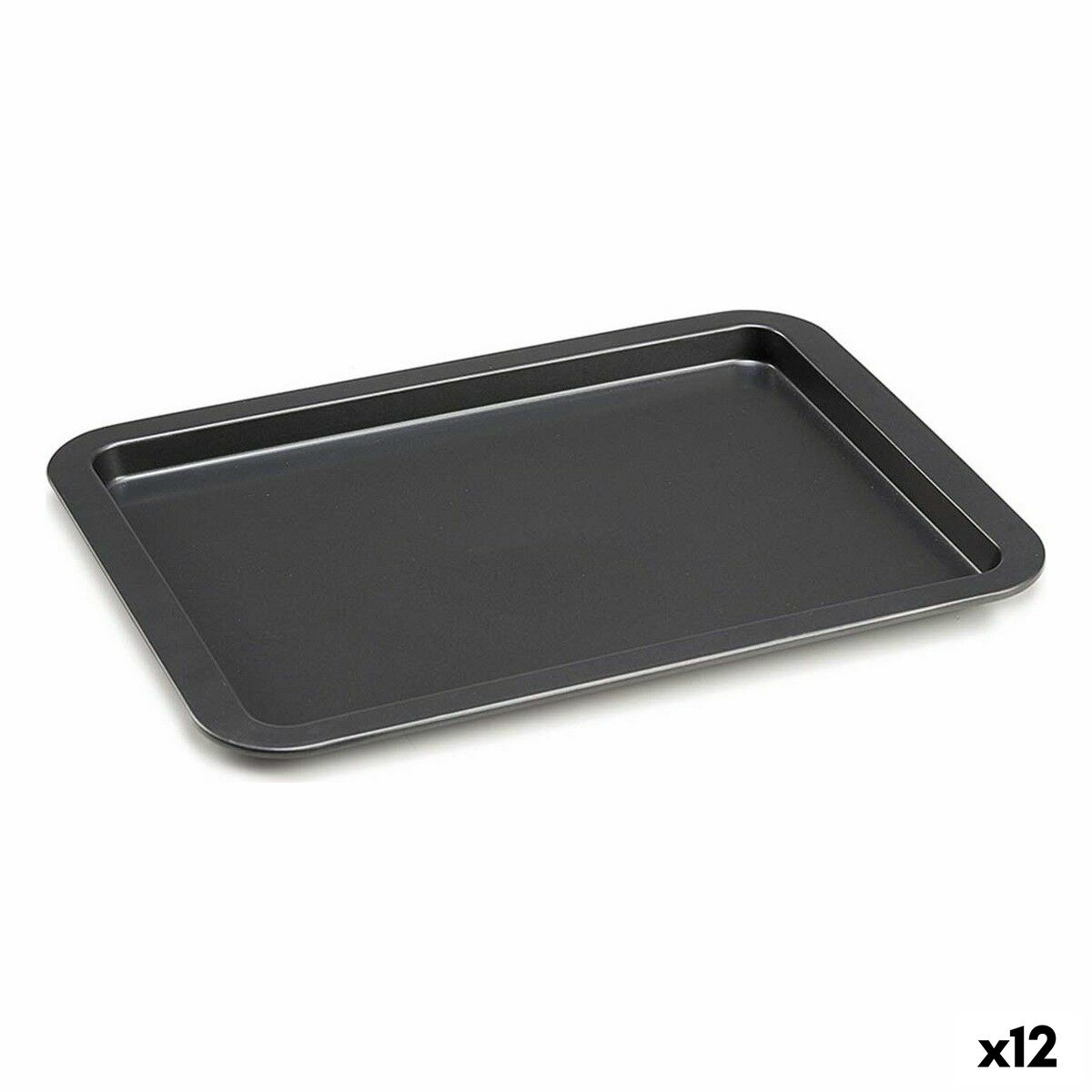 Bandeja para Horno Kinvara Gris Metal 48 x 3 x 33,5 cm (12 Unidades)