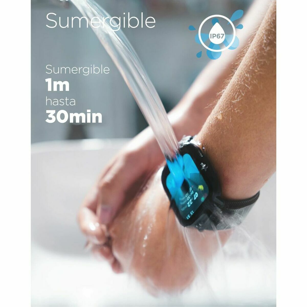 Smartwatch KSIX BXSW11N 1,7" 180 mAh Negro (Reacondicionado A)