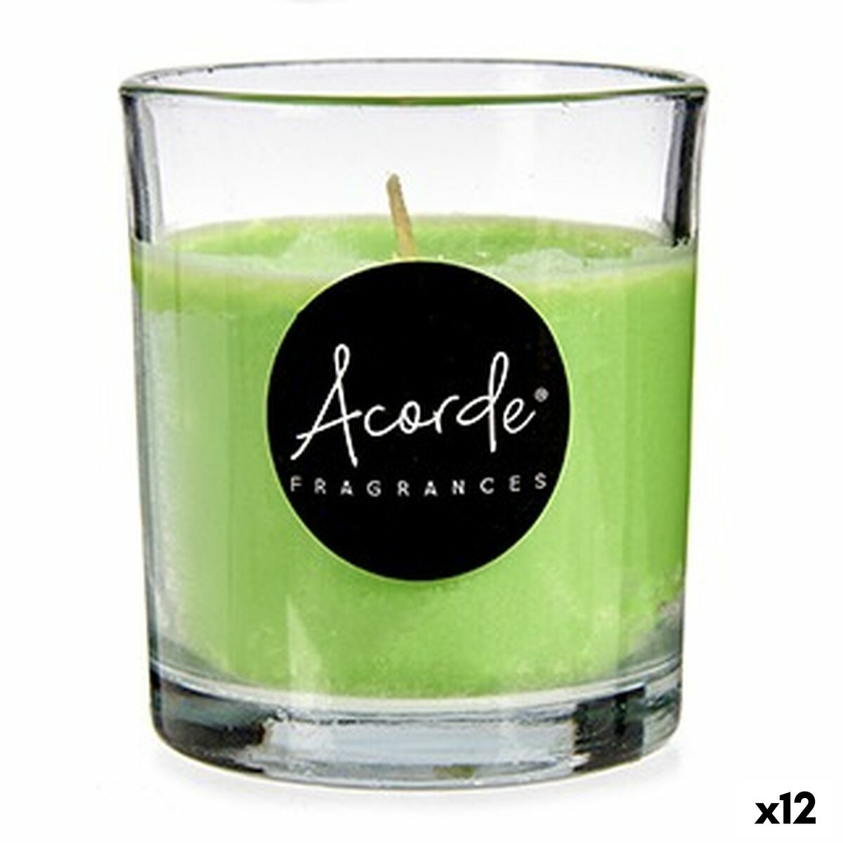 Vela Perfumada Acorde Té Verde (12 Unidades)