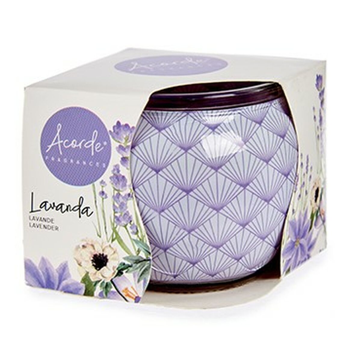 Vela Perfumada Acorde Lavanda (12 Unidades)