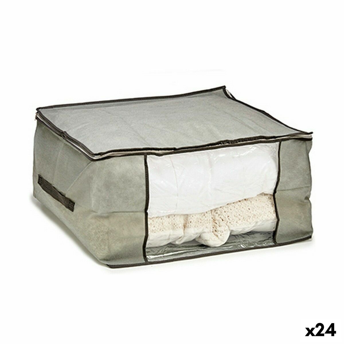 Bolsa de Almacenamiento Kipit Gris 60 x 45 x 30 cm (24 Unidades)