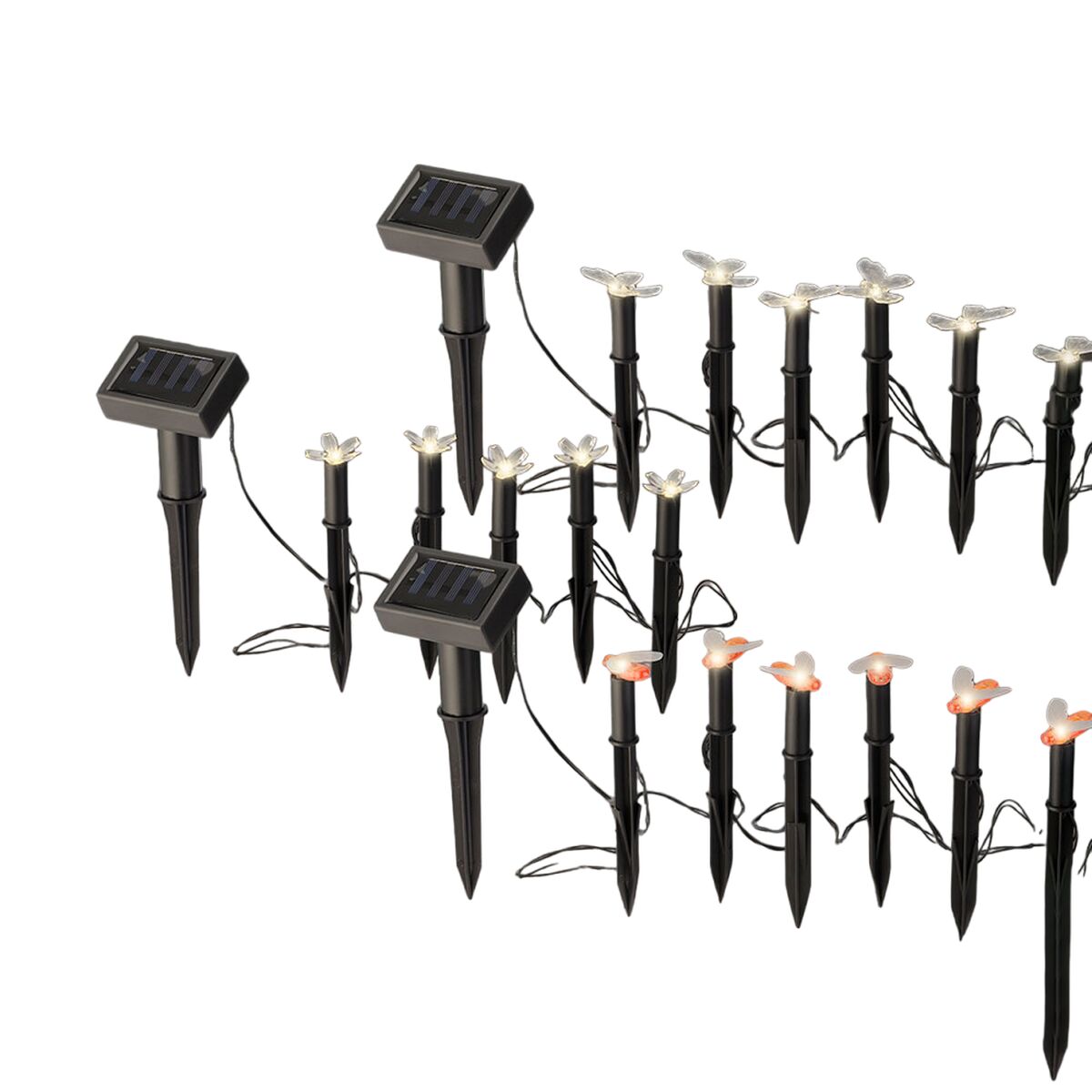 Luz solar Lumineo 898168 120 x 17 cm Estaca Insectos