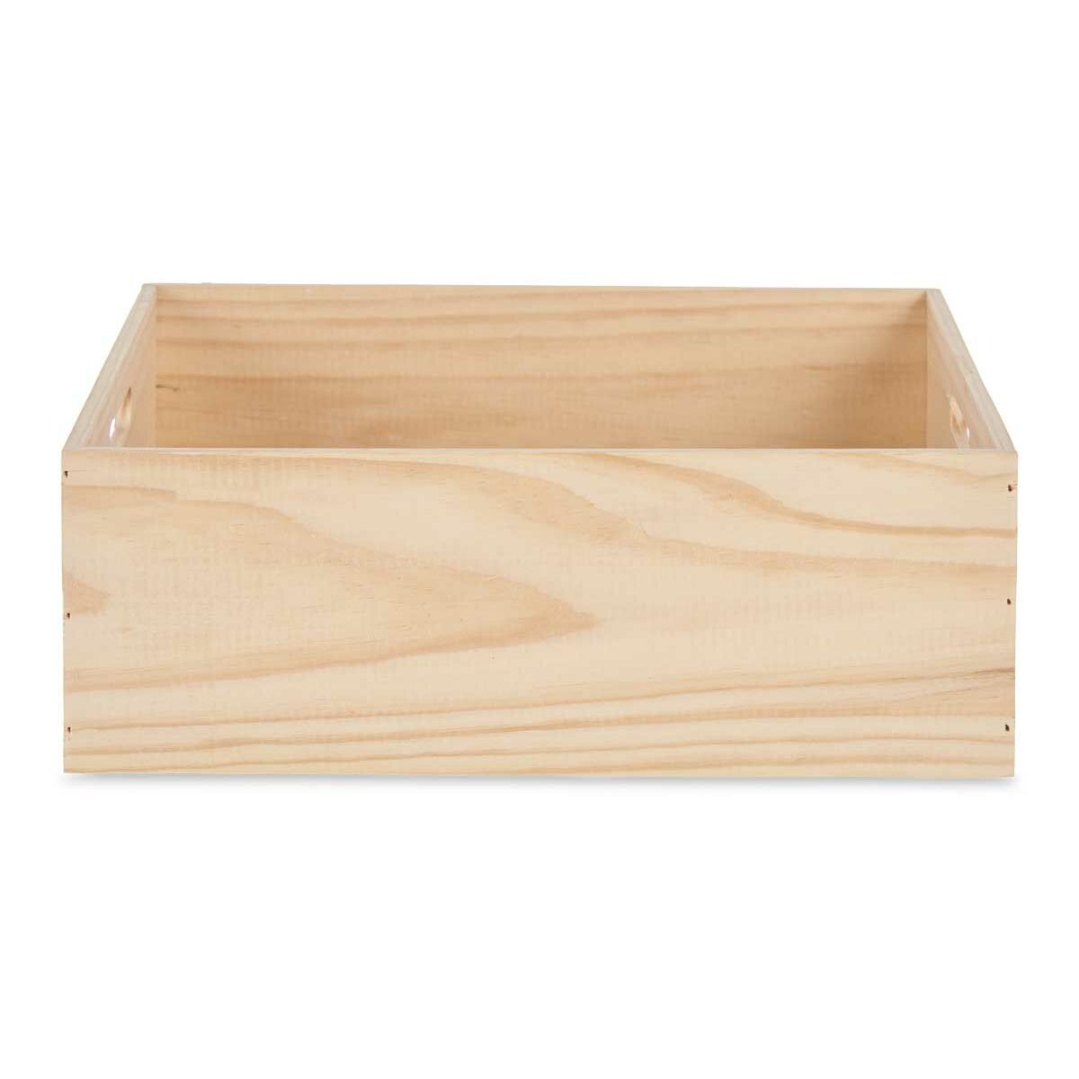 Caja Decorativa Gift Decor Natural Pino Madera de pino (4 Unidades)