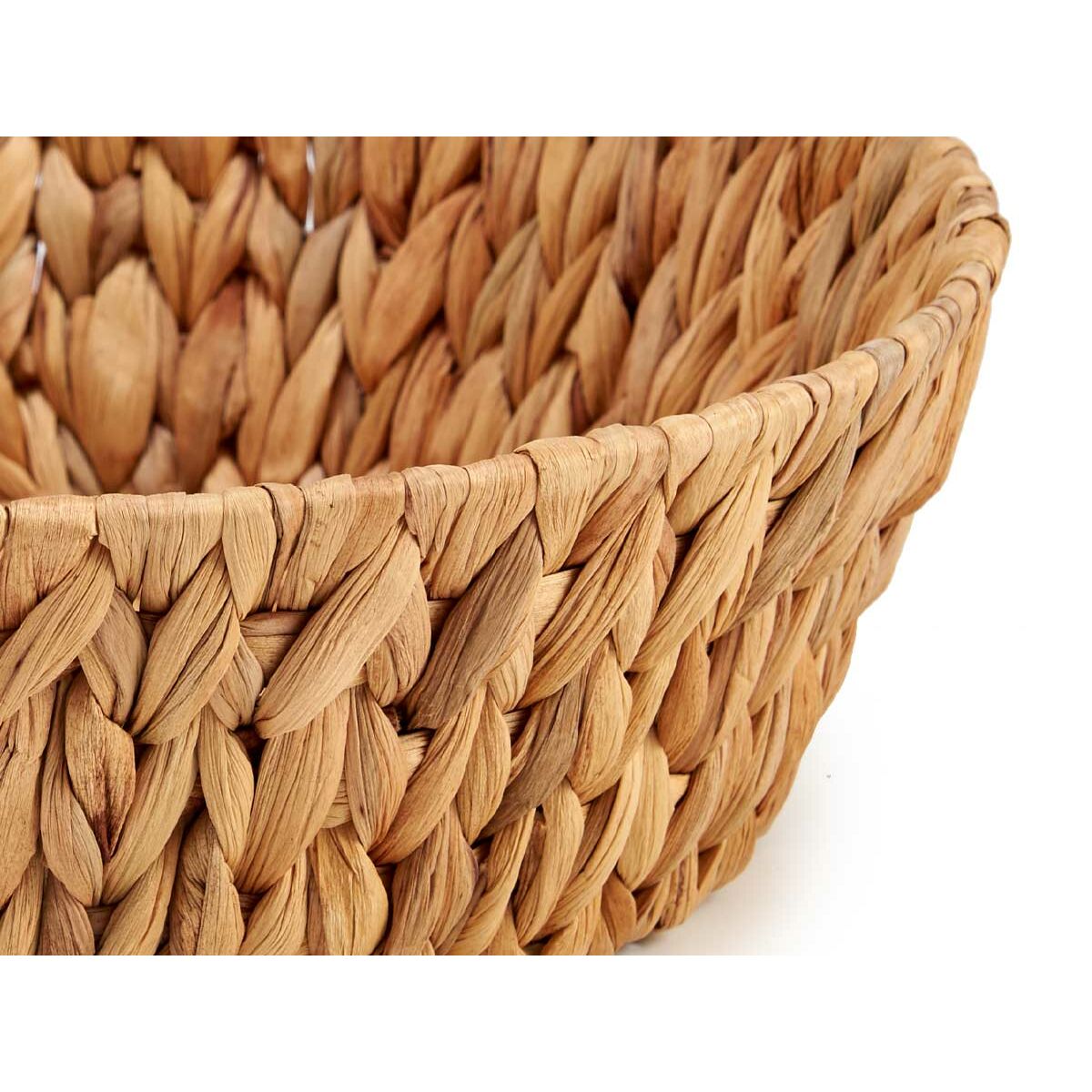 Centro de Mesa Gift Decor Marrón Metal Natural Jacinto de agua 39,5 x 16,5 x 35 cm (12 Unidades)