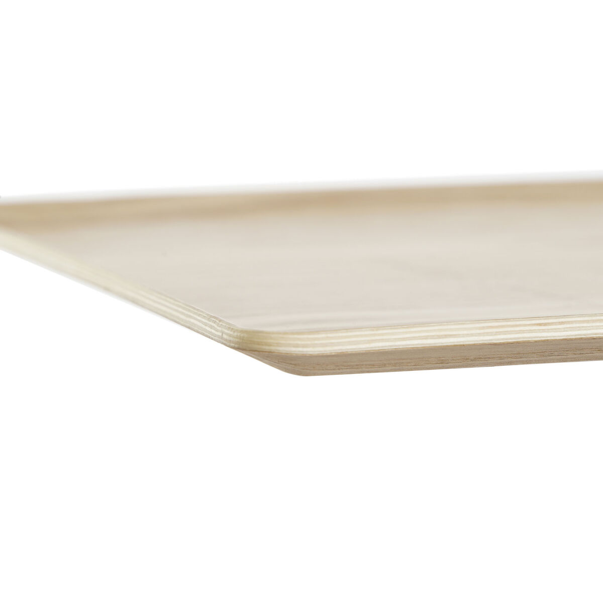Bandeja DKD Home Decor Natural Bambú 36 x 28 cm 36 x 28 x 0,8 cm