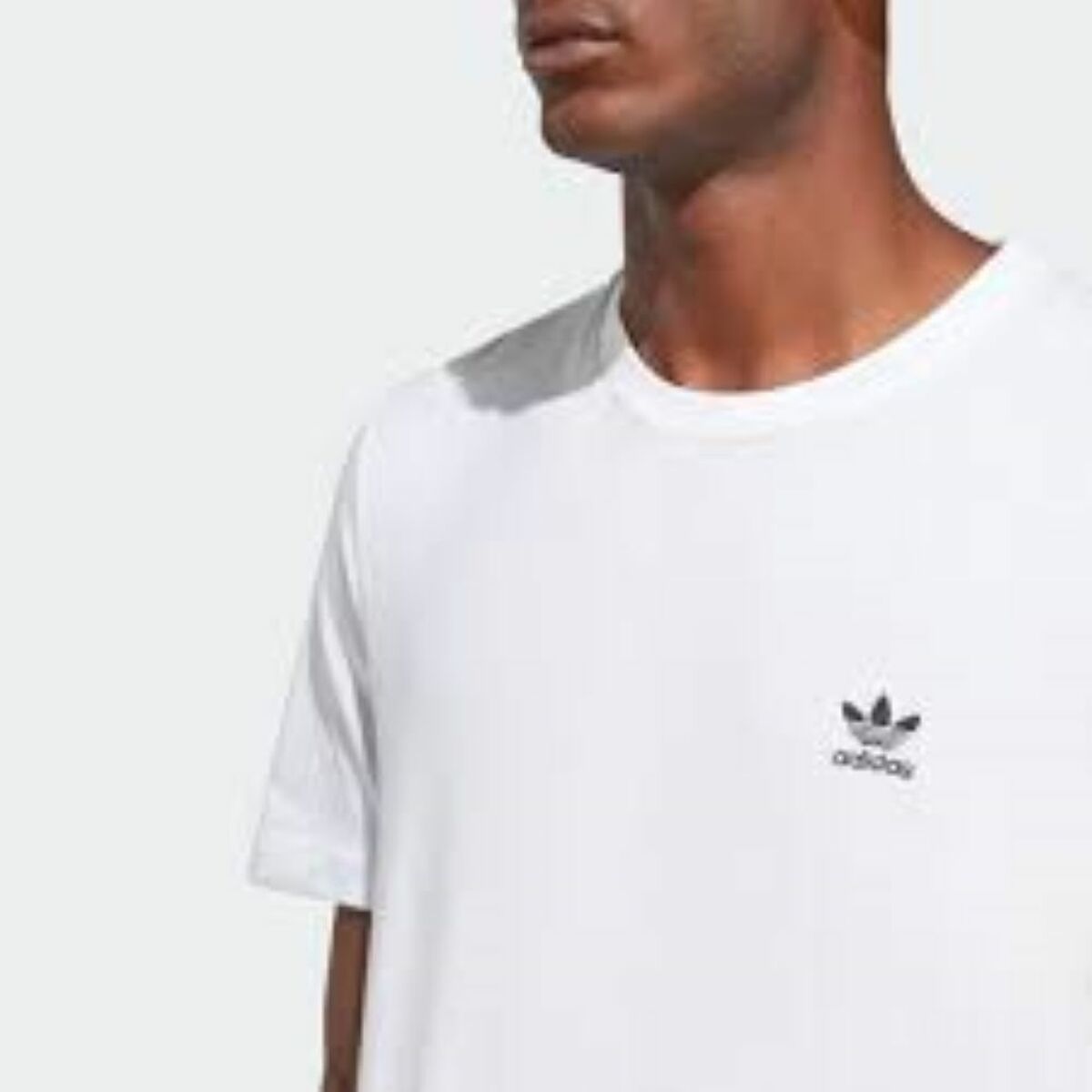 Camiseta de Manga Corta Hombre Adidas ESSENTIAL TEE IA4872 Blanco
