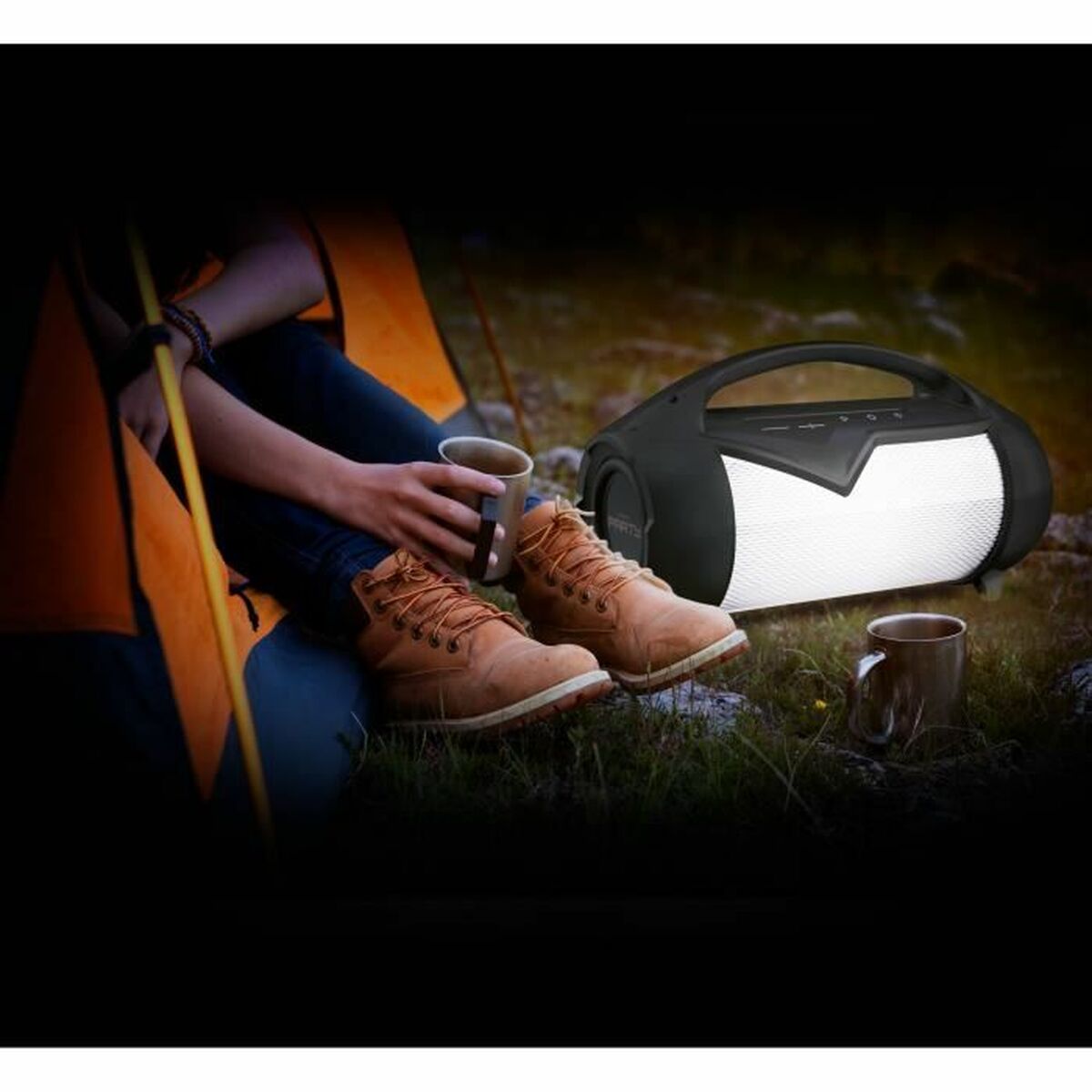 Altavoz Portátil Bigben PARTYBTIPLITE Negro 50 W