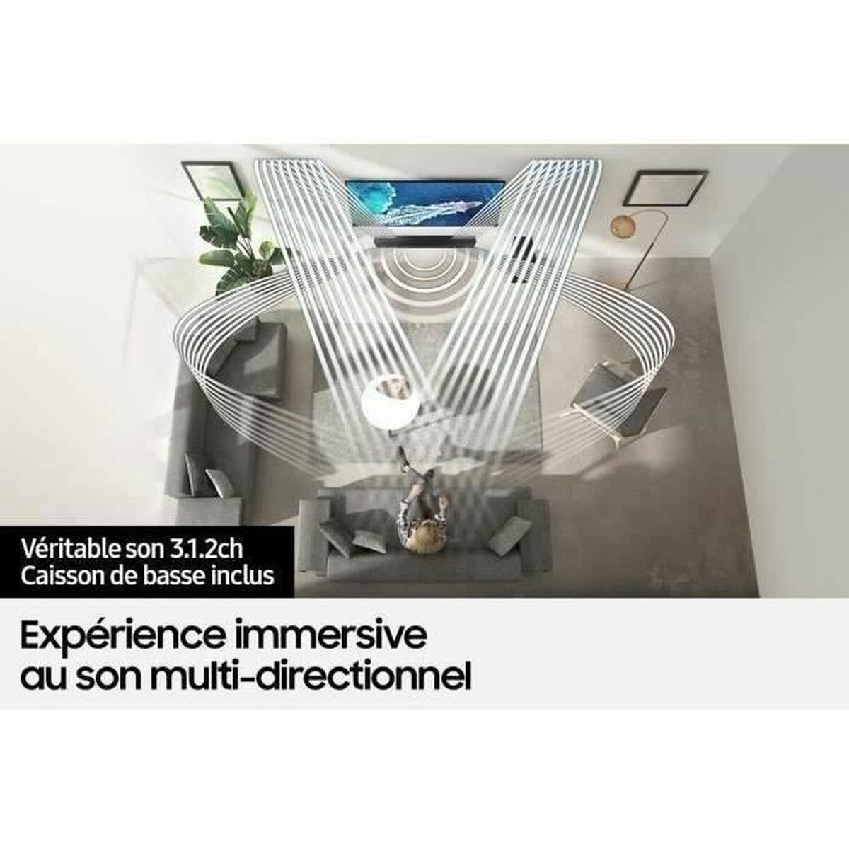 Barra de Sonido Samsung HW-Q600C