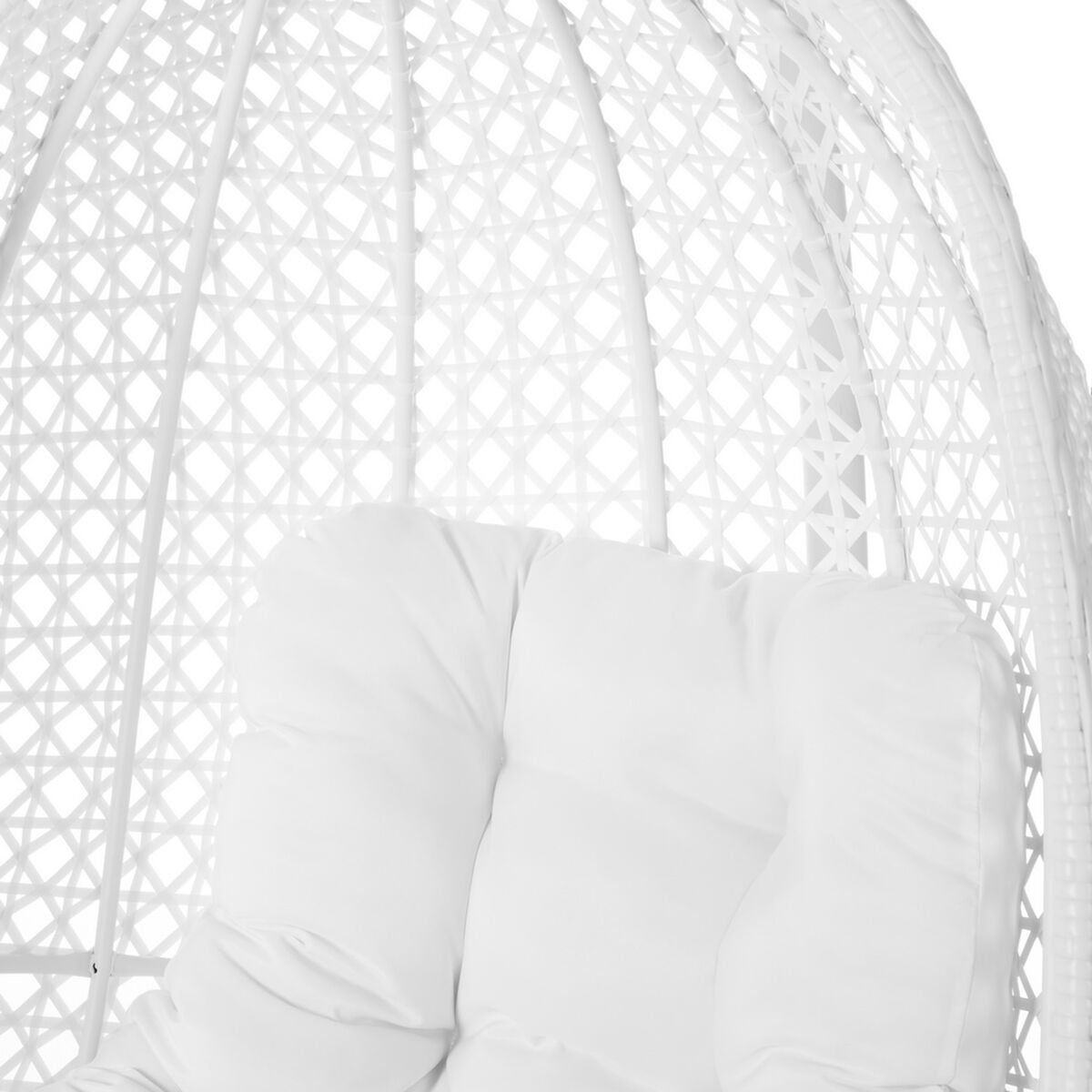 Sillón de jardín colgante Dido Blanco 81 x 64 x 111,5 cm