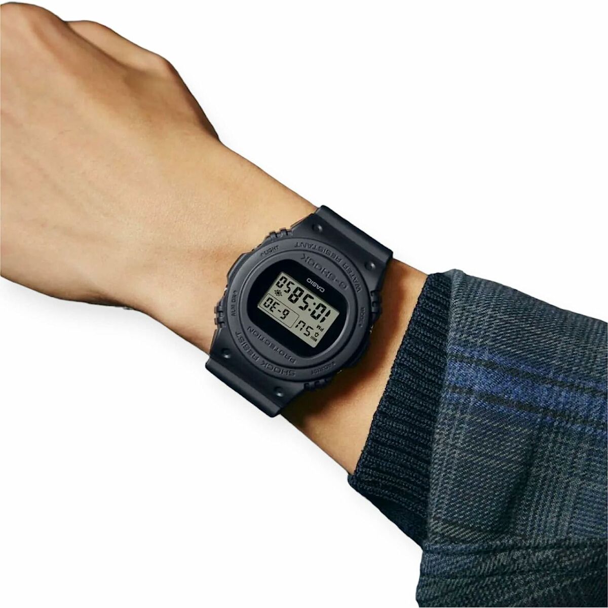 Reloj Unisex Casio G-Shock THE ORIGIN - REMASTER BLACK SERIE 40TH ANNIVERSARY BY ERIC HAZE (2 BEZELS)