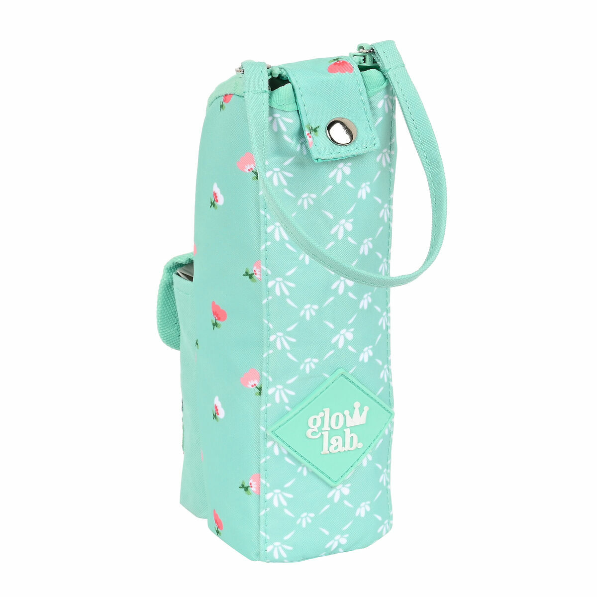 Portatodo Glow Lab Glowlab Pepa Verde 21 x 6 cm Con asa