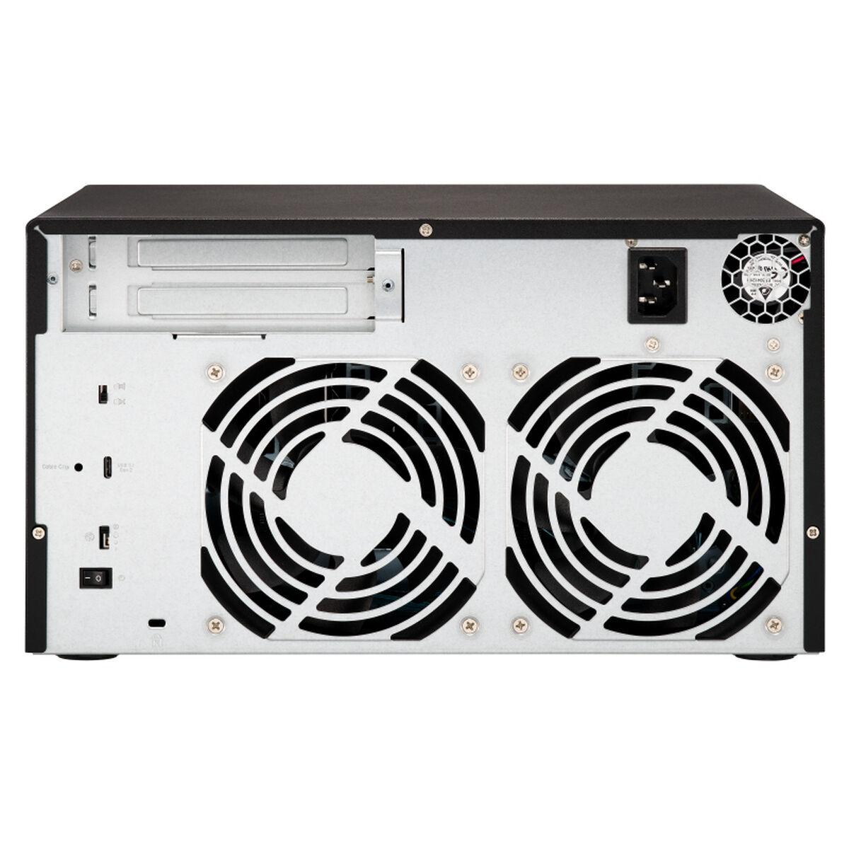 Almacenamiento en Red Qnap TL-D800C Negro Negro/Gris