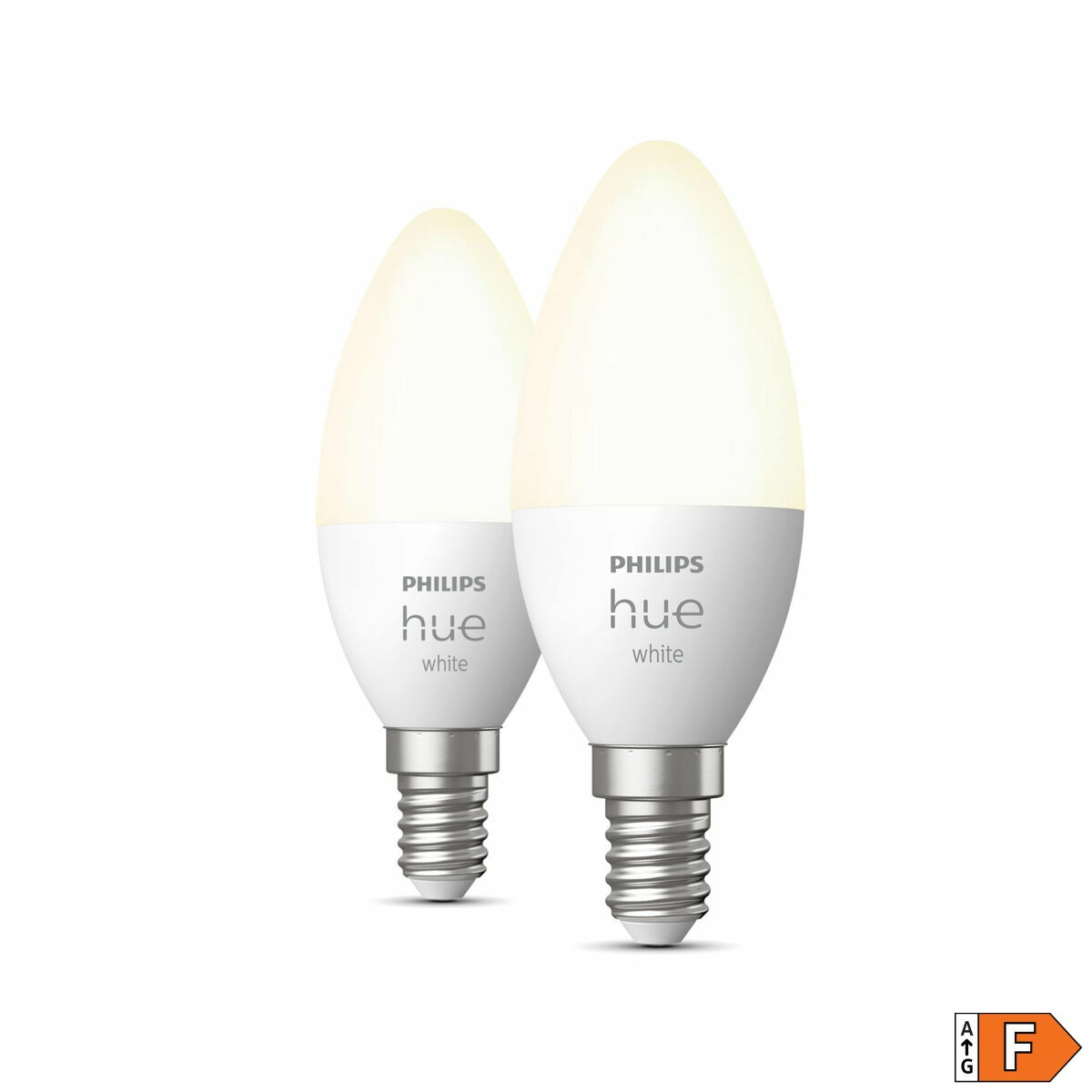 Bombilla LED Philips 8719514320628 Blanco F E14 E27 470 lm (2 Unidades)
