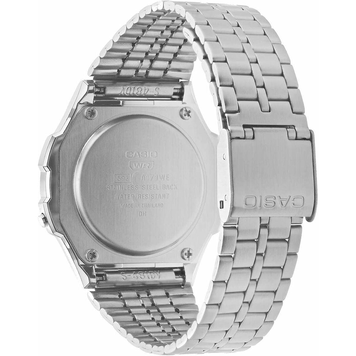 Reloj Unisex Casio  A171WE-1AEF Plateado (Ø 36 mm) (37,5 mm)