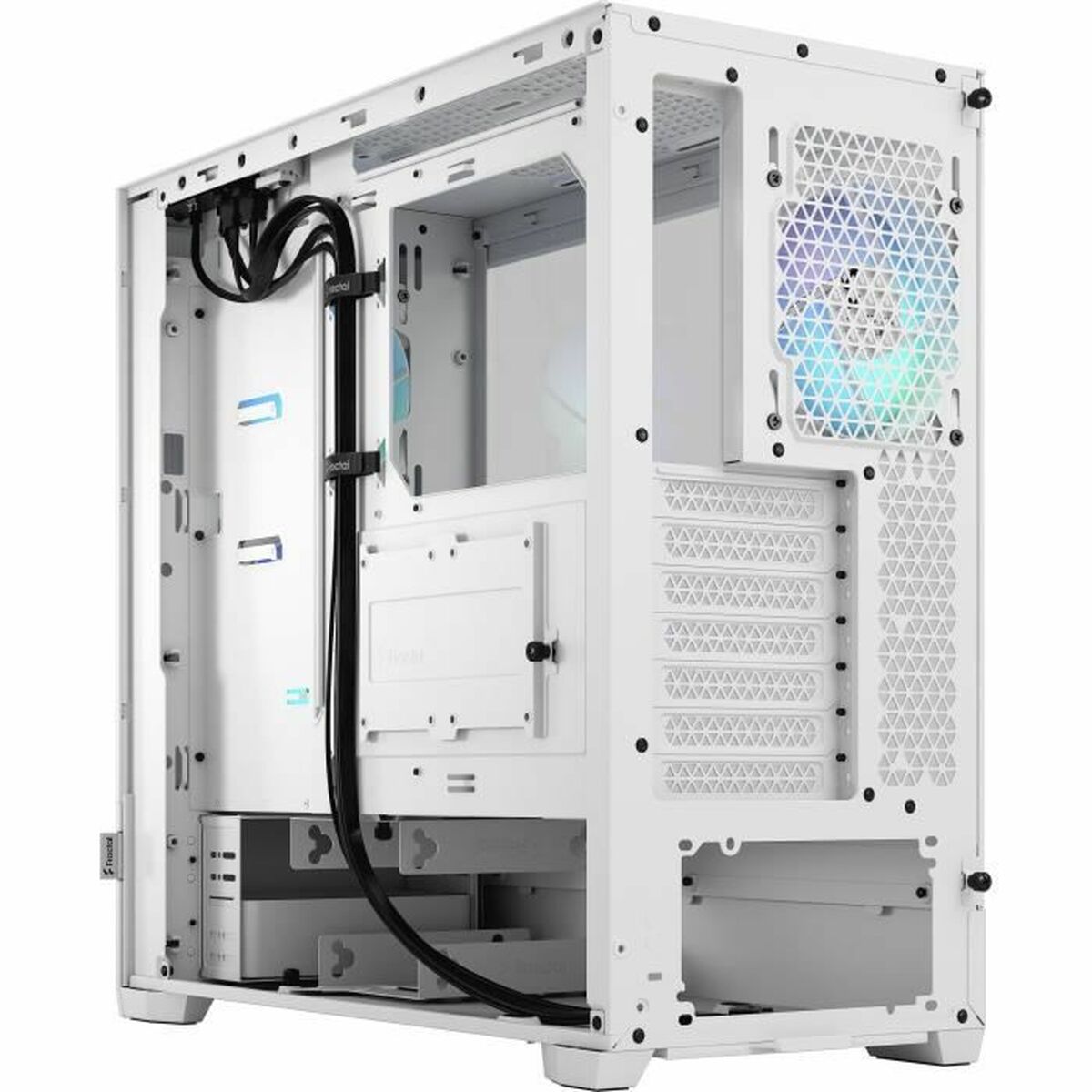 Caja Semitorre ATX Fractal Pop Air Blanco