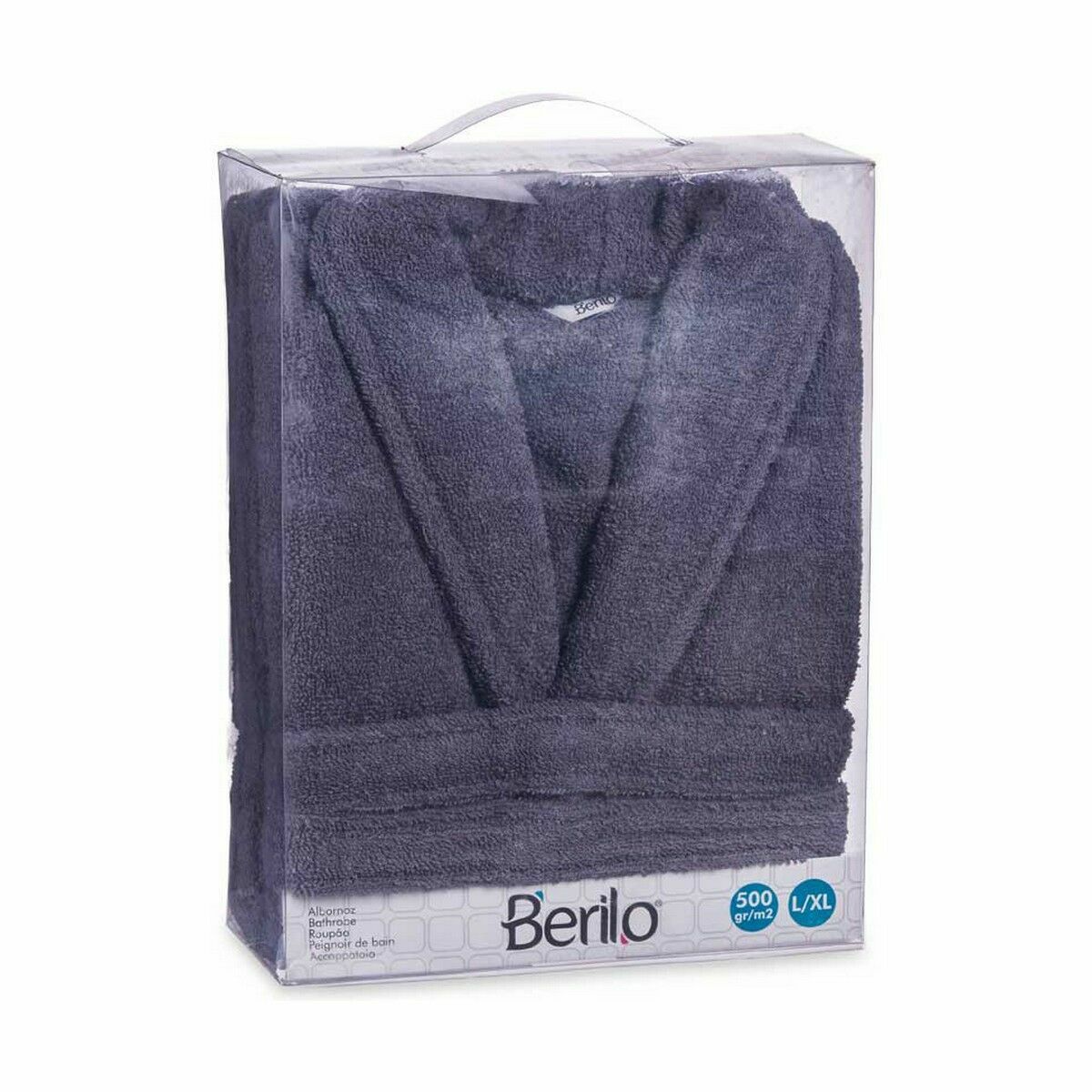 Albornoz Berilo Gris L/XL (6 Unidades)