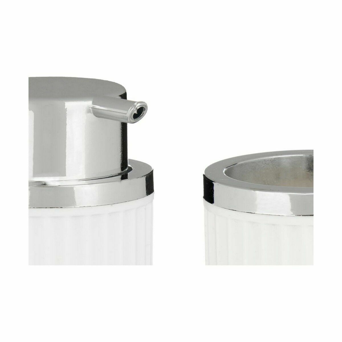 Set de Baño Berilo Blanco Plástico 10,5 x 16,5 x 15,5 cm (12 Unidades)