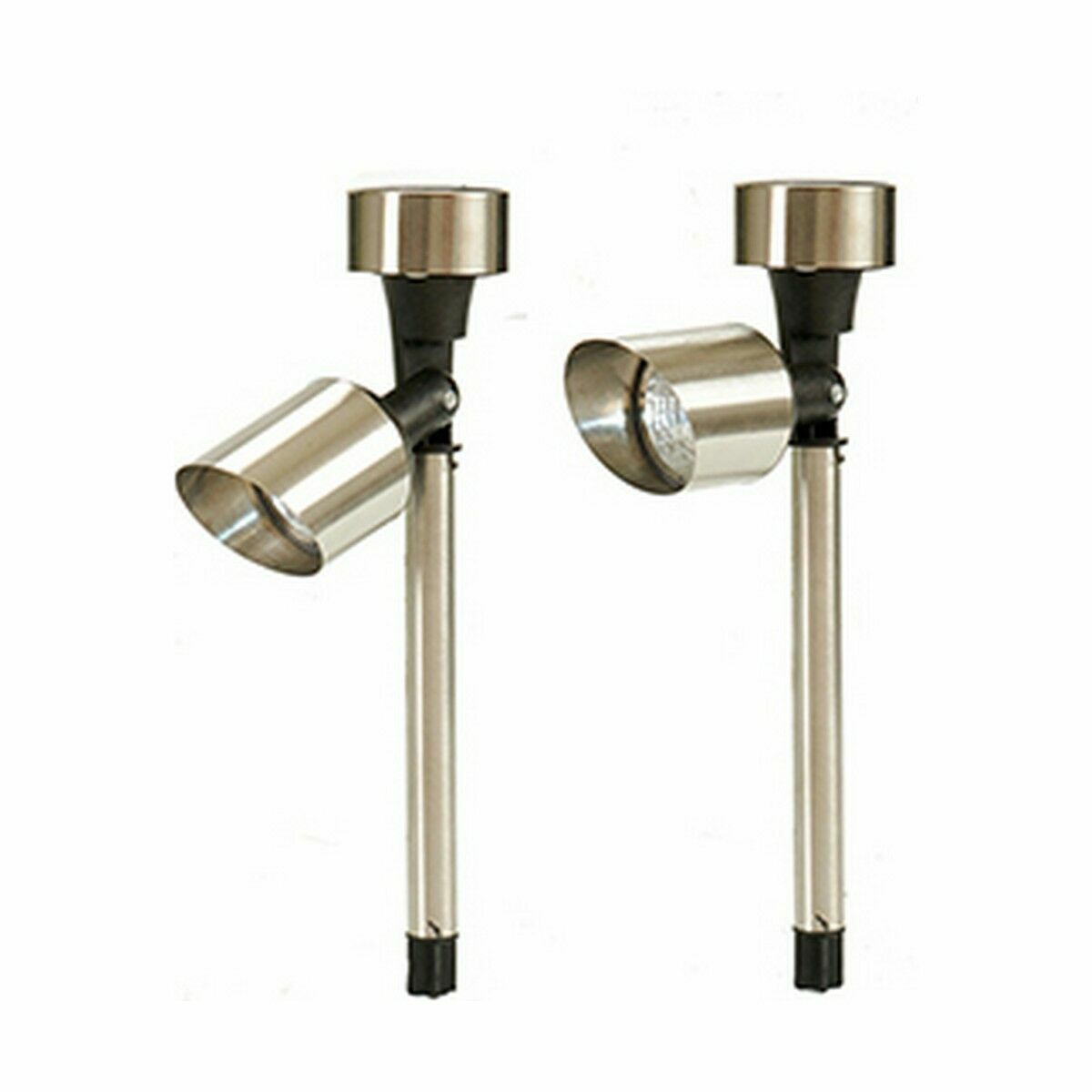 Baliza Ibergarden Plateado Acero 15 x 10 x 28 cm 15 x 29 x 10 cm Articulada Carga solar (12 Unidades)