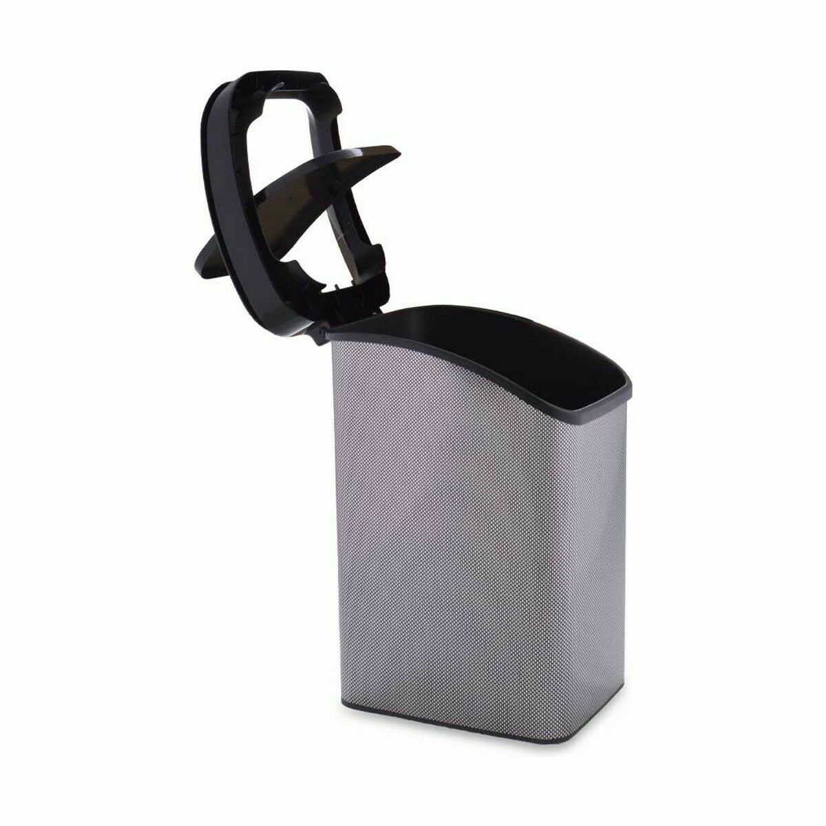 Papelera Berilo Gris oscuro Plástico 12 L Basculante (6 Unidades)