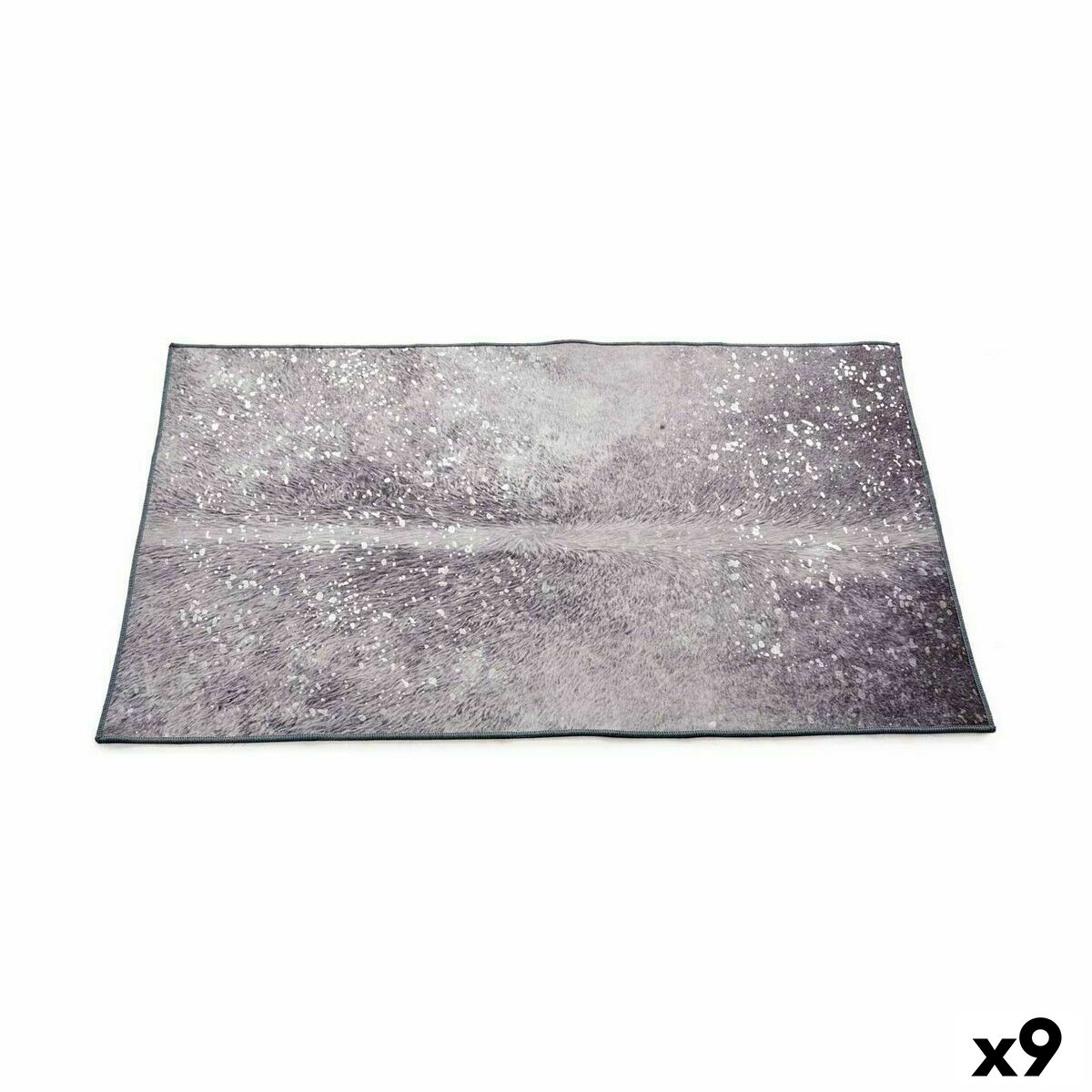 Alfombra Gift Decor Blanco Gris 100 x 150 cm (9 Unidades)