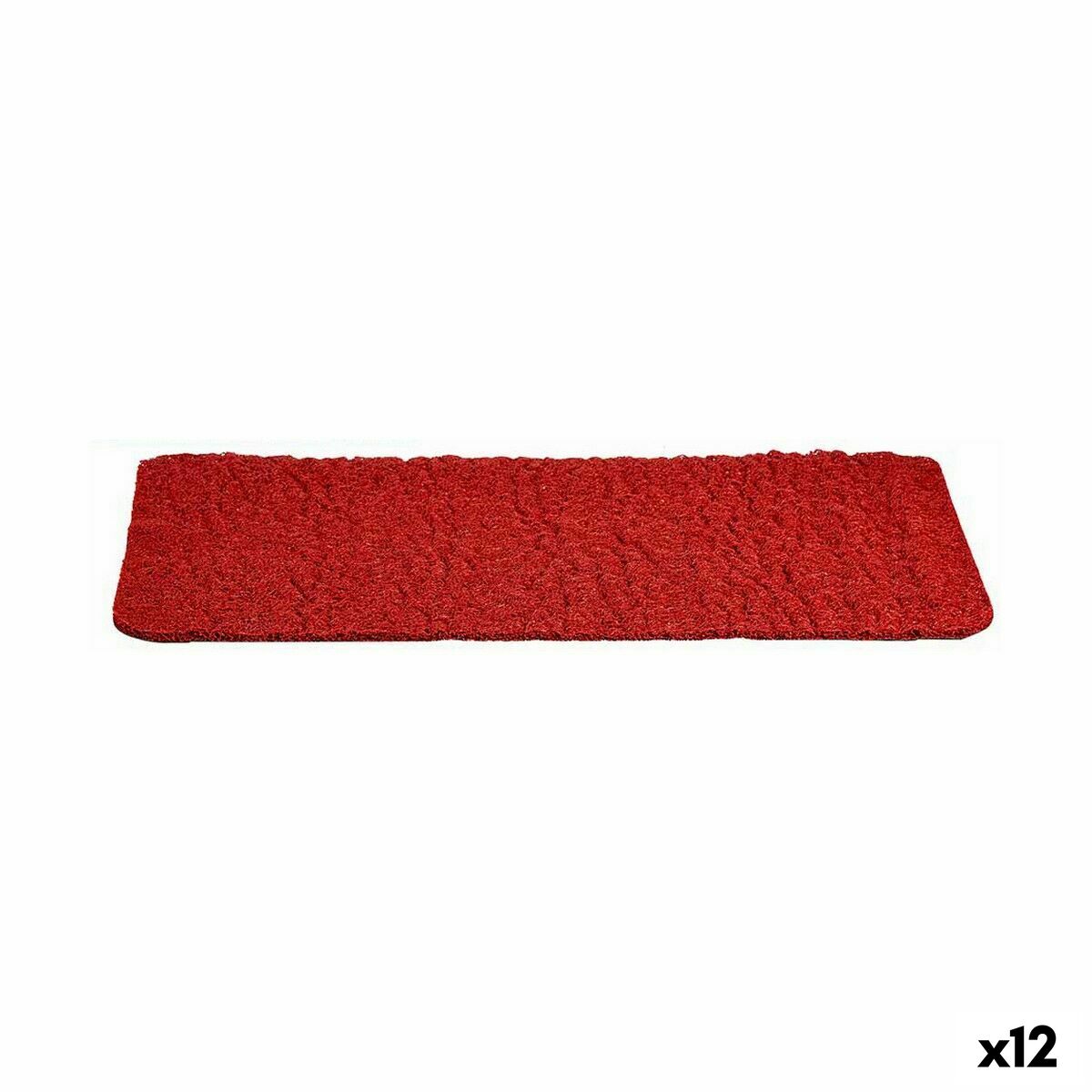 Felpudo Gift Decor Rojo 70 x 40 cm (12 Unidades)