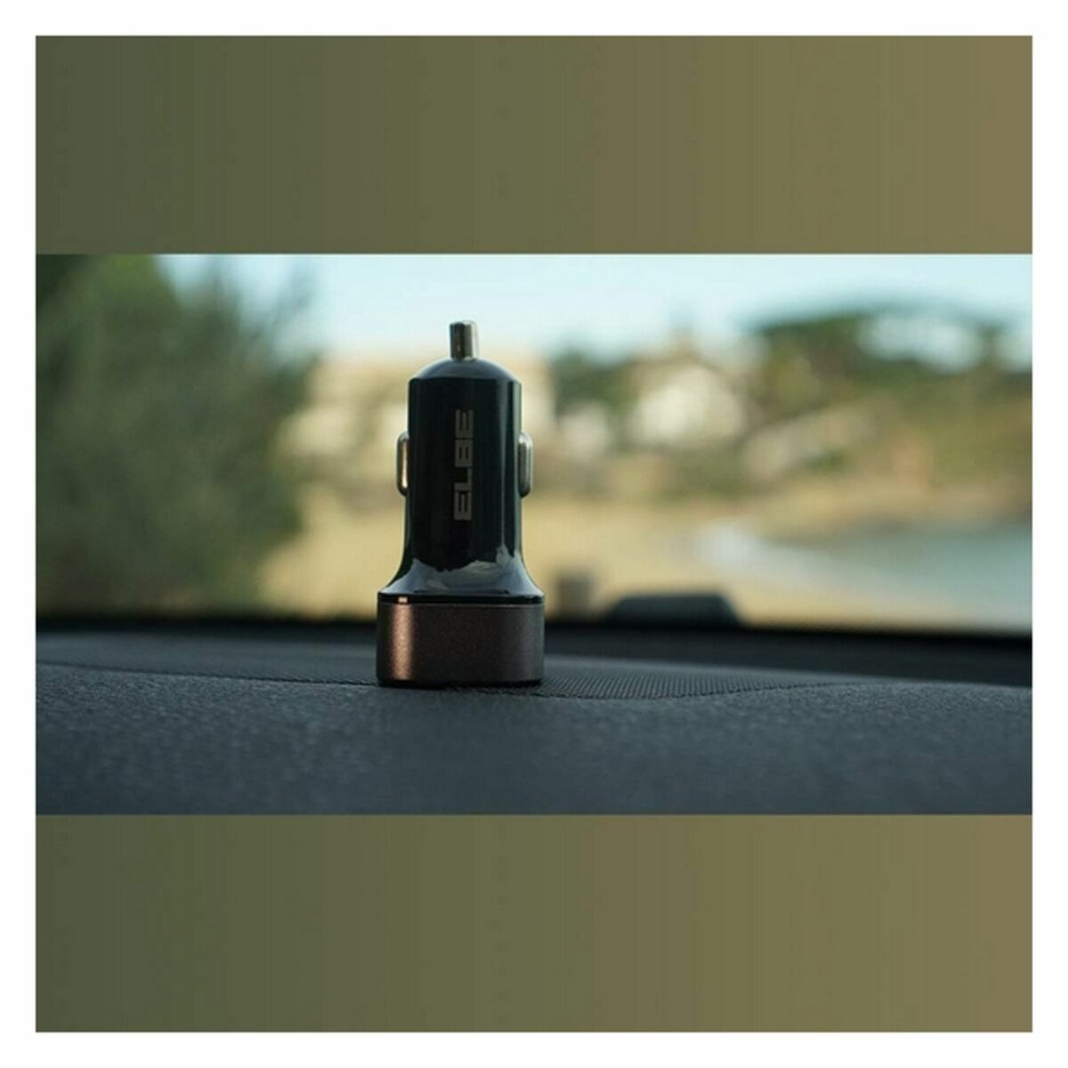 Cargador de Coche ELBE CARG-301-QC 30 W
