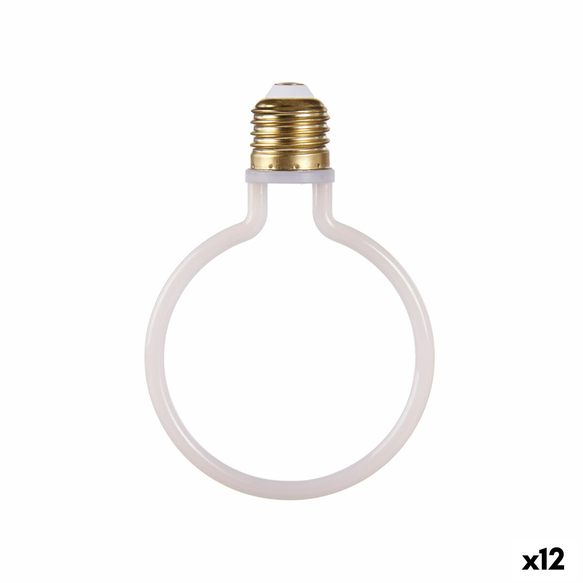 Bombilla LED Gift Decor Blanco 4 W E27 9,3 x 13,5 x 3 cm Bola 12 Unidades (2700 K)