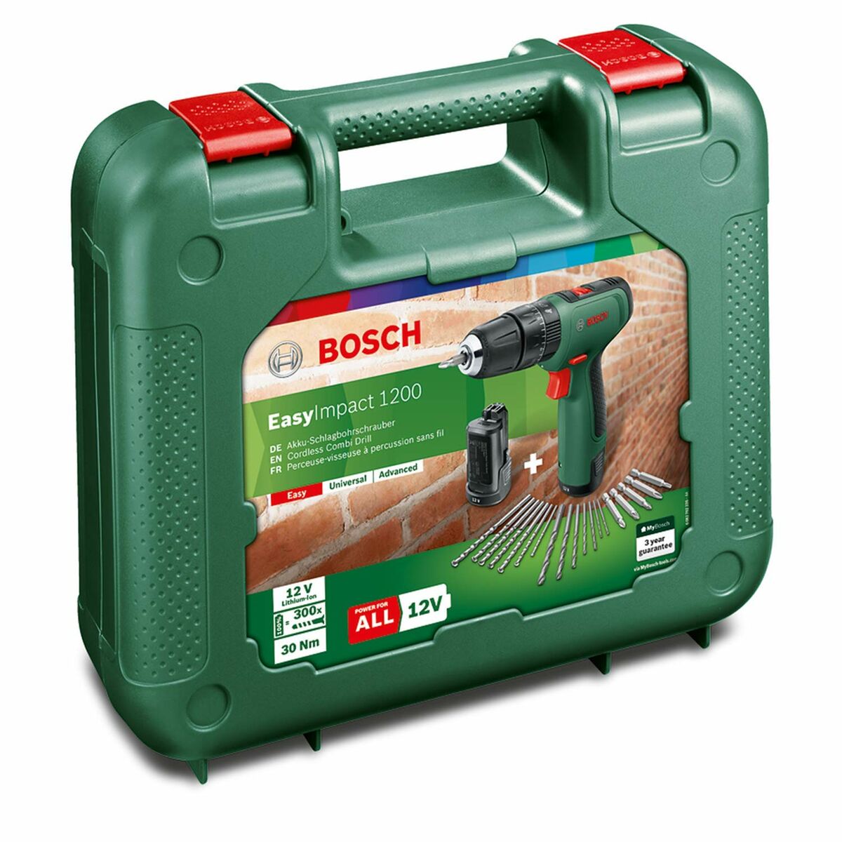 Atornillador eléctrico BOSCH EasyImpact 1200