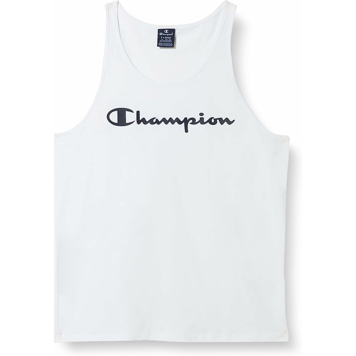 Camiseta para Hombre sin Mangas Champion Tank Top Blanco