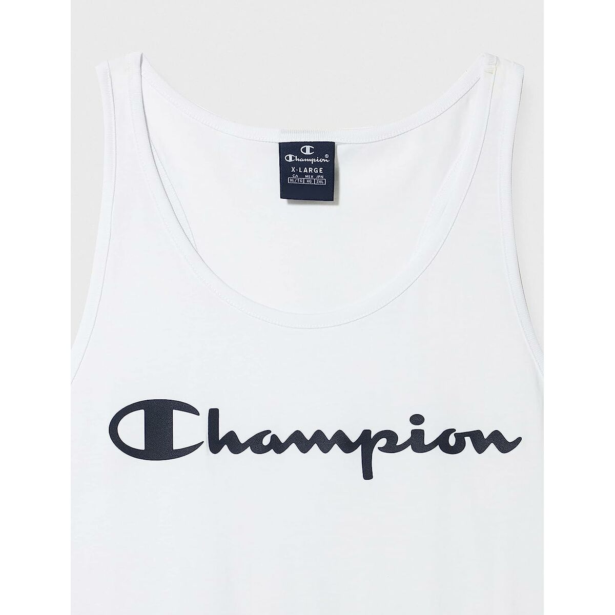 Camiseta para Hombre sin Mangas Champion Tank Top Blanco