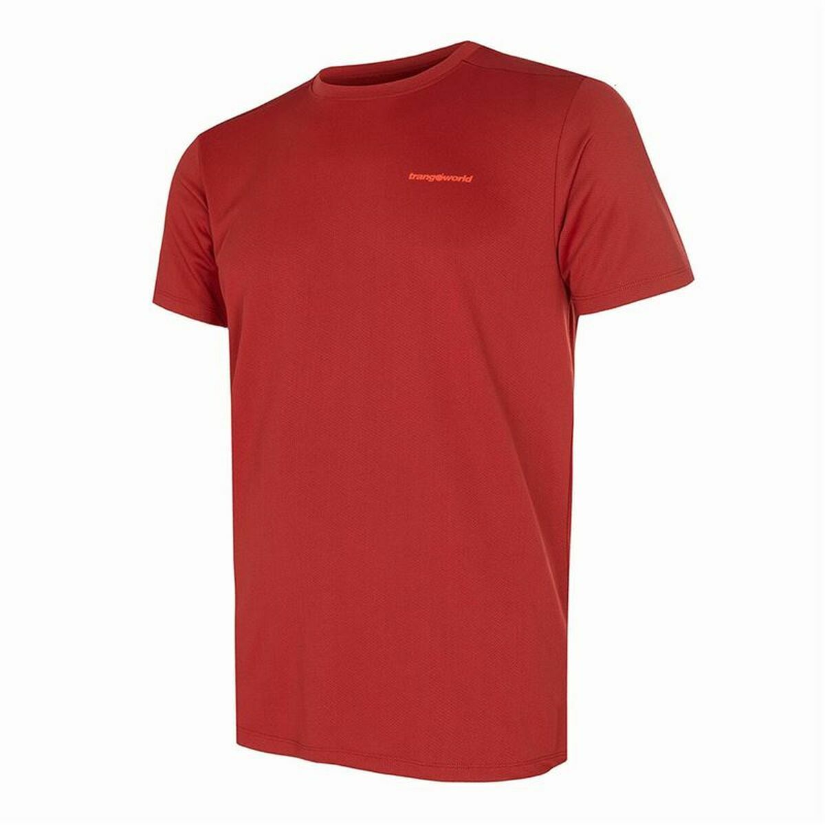 Camiseta de Manga Corta Hombre Trangoworld Ovre Rojo