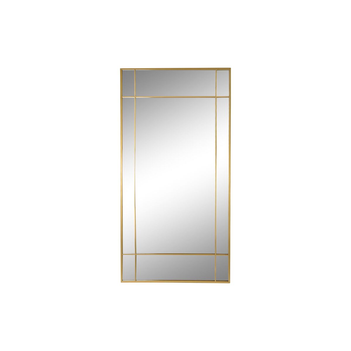 Espejo de pared DKD Home Decor Dorado Cristal Hierro 90 x 2 x 180 cm