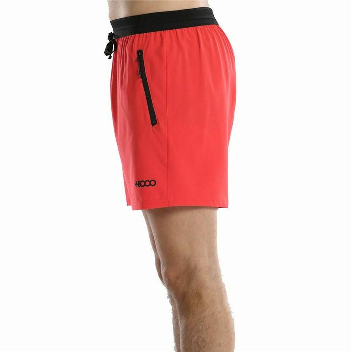 Pantalón Corto Deportivo +8000 Krinen  Rojo Cereza Montaña