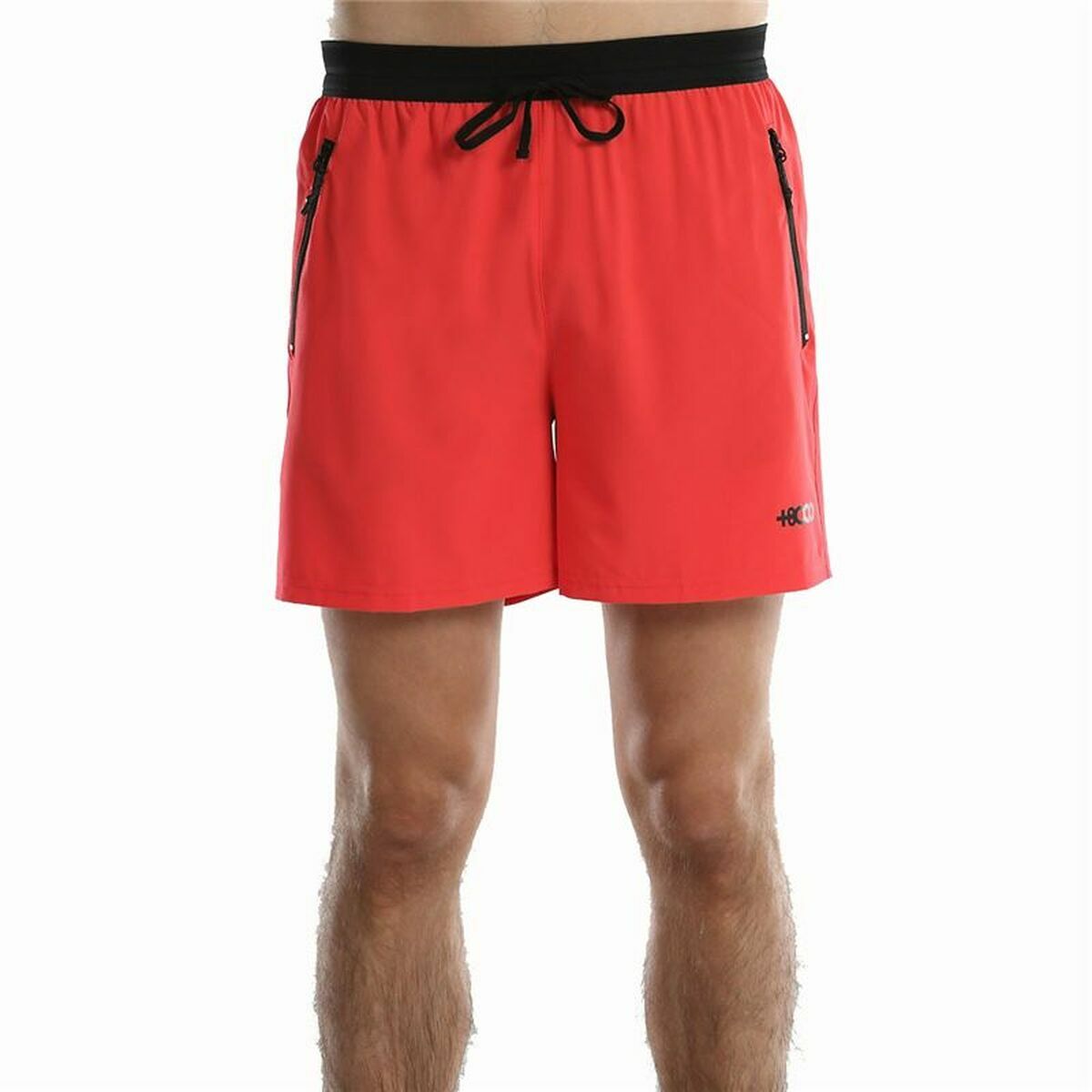 Pantalón Corto Deportivo +8000 Krinen  Rojo Cereza Montaña