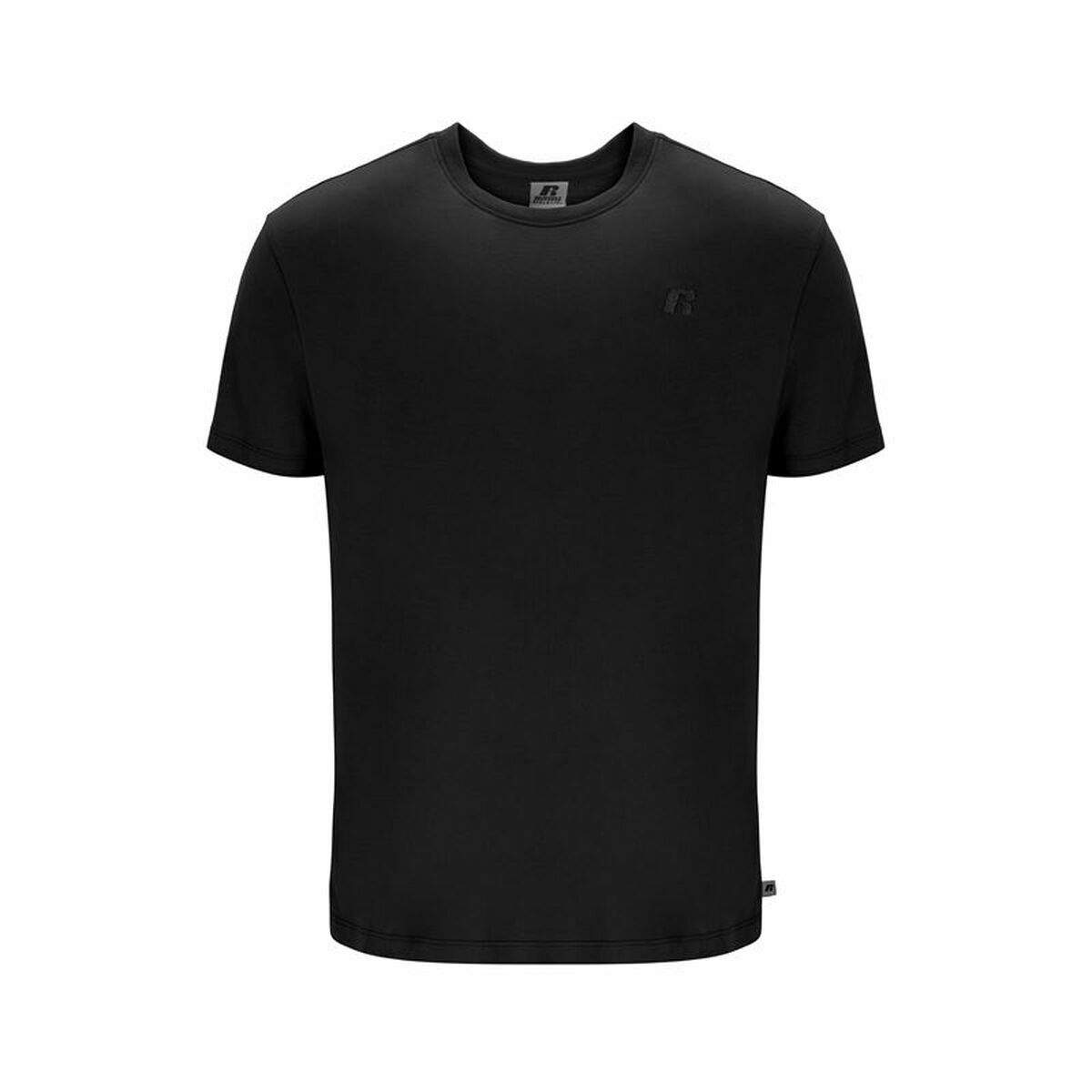 Camiseta de Manga Corta Hombre Russell Athletic Amt A30011 Negro