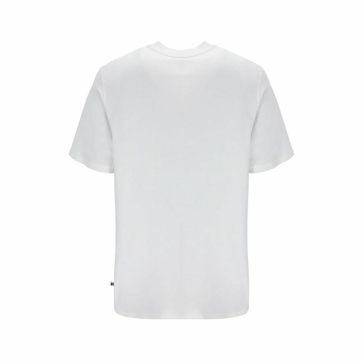 Camiseta de Manga Corta Hombre Russell Athletic Emt E36211 Blanco
