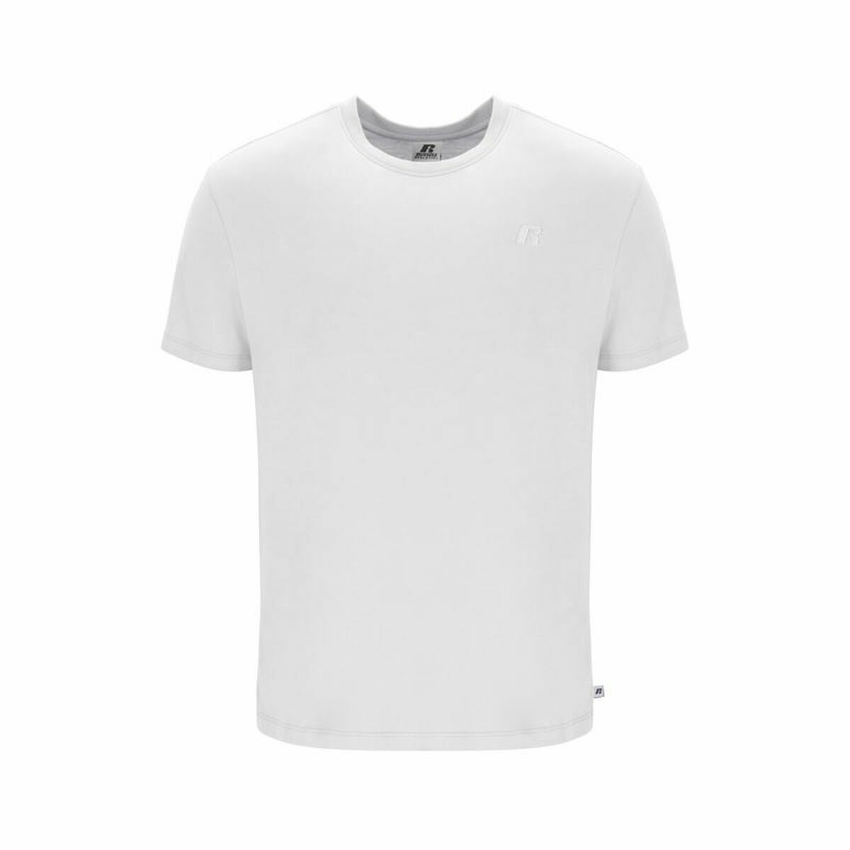 Camiseta de Manga Corta Hombre Russell Athletic Amt A30011 Blanco