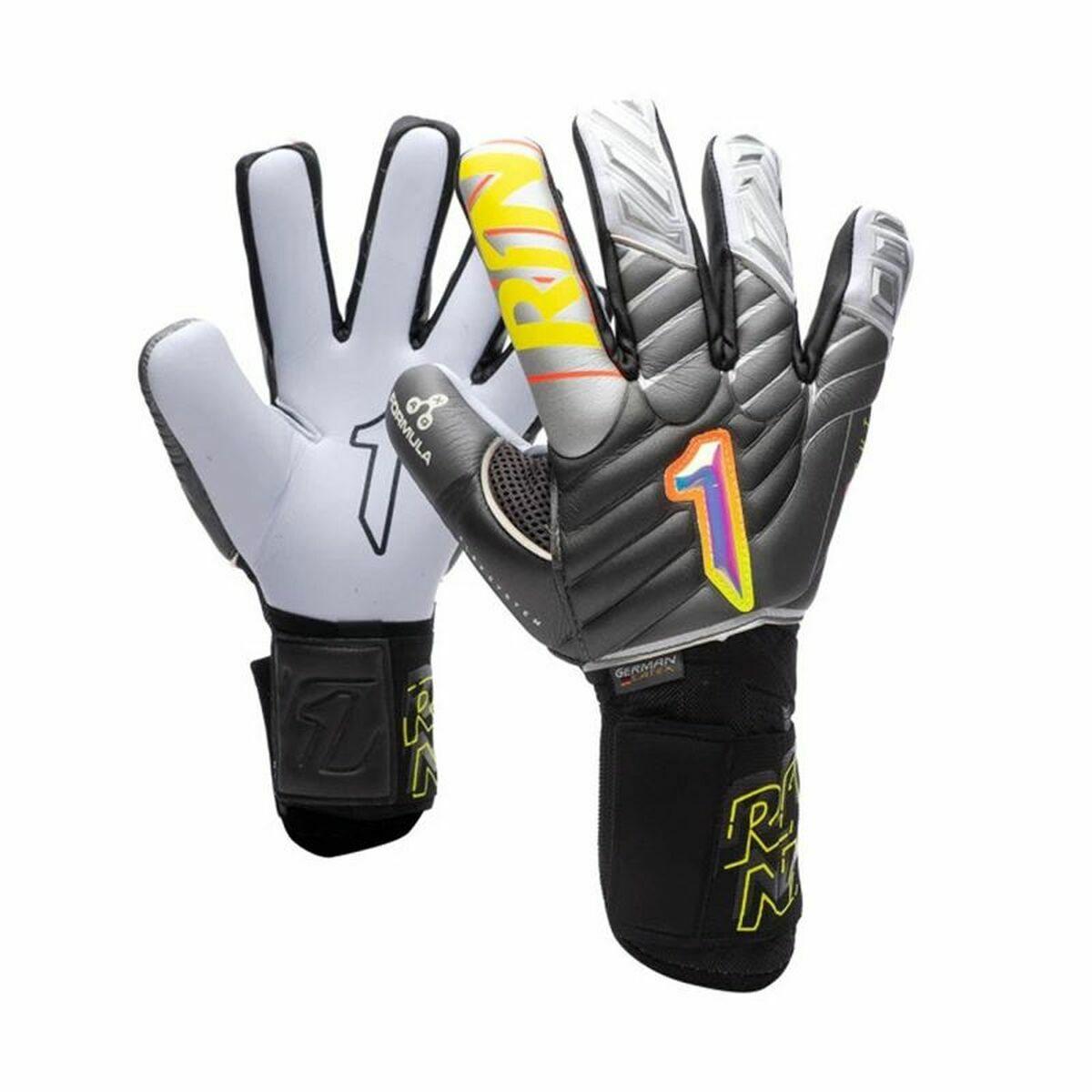 Guantes de Portero Rinat Meta GK Alpha	 Gris Adultos