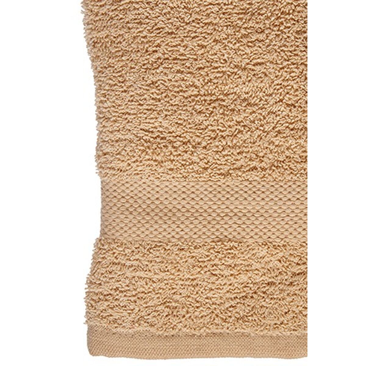 Toalla de baño Berilo Crema 80 % algodón 20 % Poliéster 50 x 90 cm 52 x 0,2 x 90 cm 25 x 3 x 22 cm 23 x 26 x 3 cm (6 Unidades)